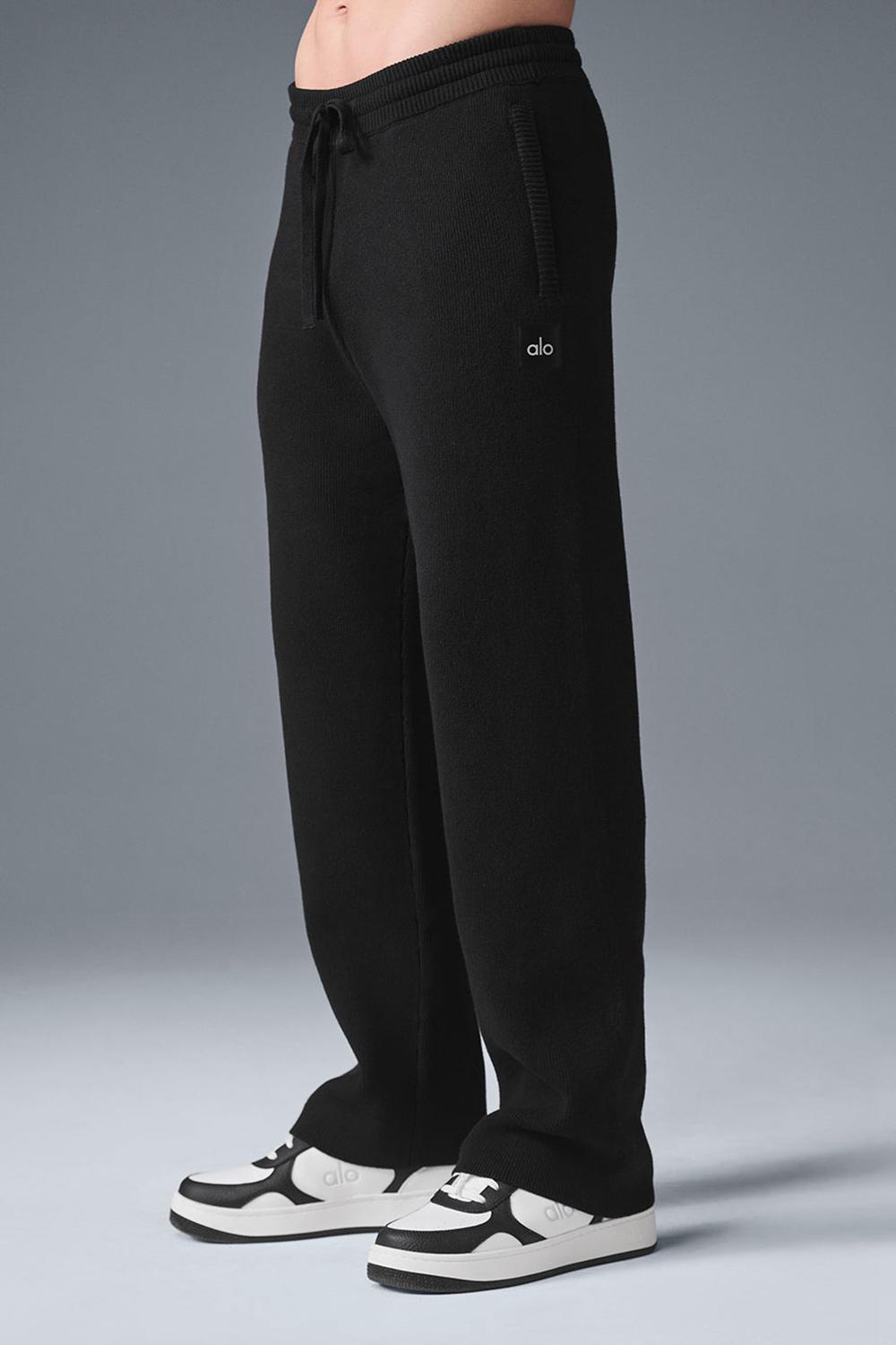 Alo Yoga Scholar Straight Leg Uomo Sweatpant Nere | Italia  IQW-789064