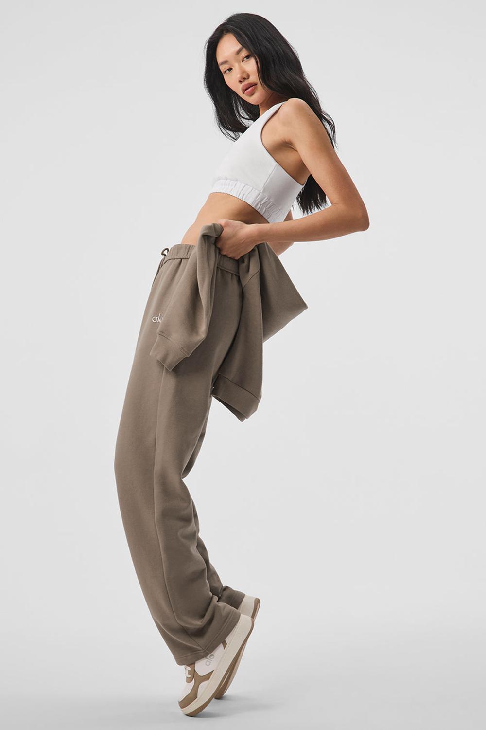 Alo Yoga Scoop Neck Donna Felpa Bianche | Italia  ICZ-462079