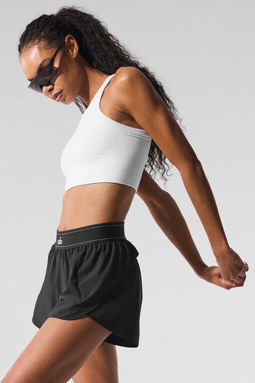 Alo Yoga Seamless Delight High Neck Donna Reggiseno Bianche | Italia  BXU-914587
