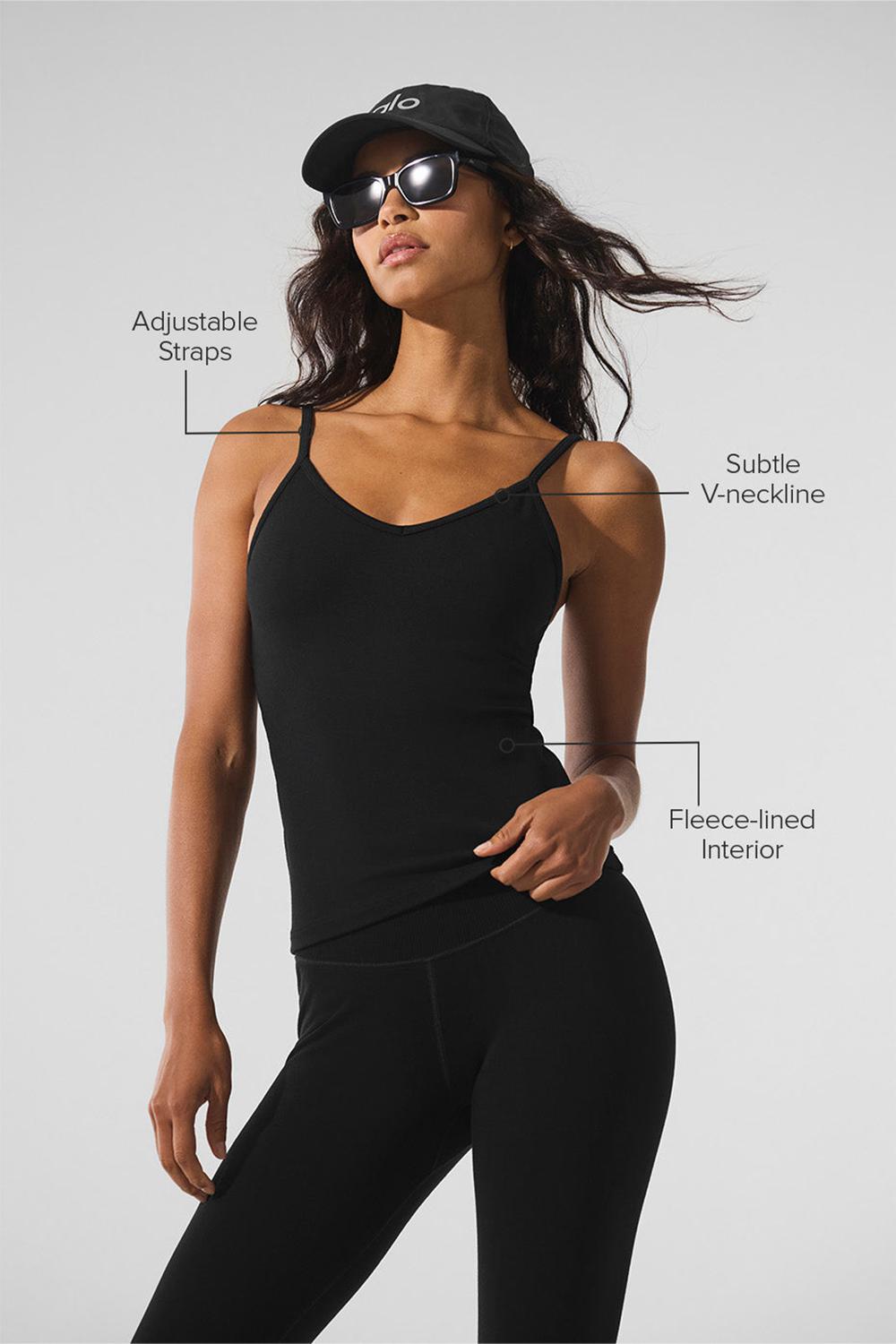 Alo Yoga Seamless Winter Warm Plush Donna Tank Nere | Italia  ABU-386952