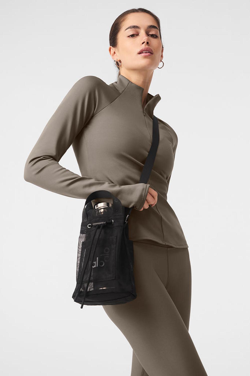Alo Yoga Sheer Cross Body Donna Bucket Bag Nere | Italia  LEK-196420