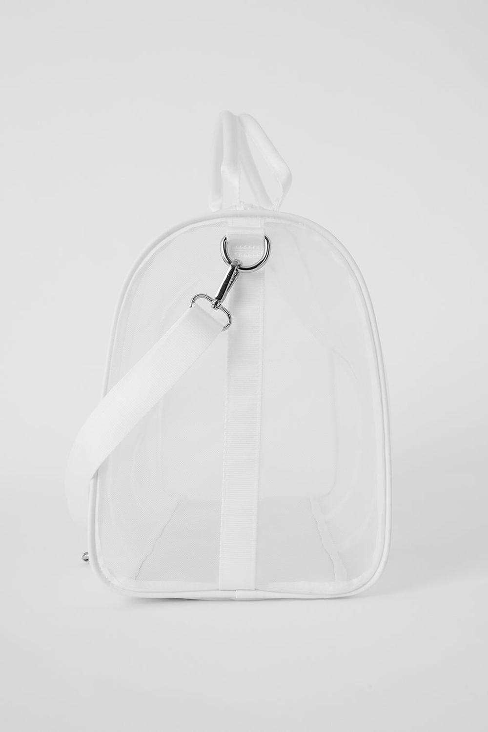 Alo Yoga Sheer Donna Duffle Bag Bianche | Italia  AXU-428975