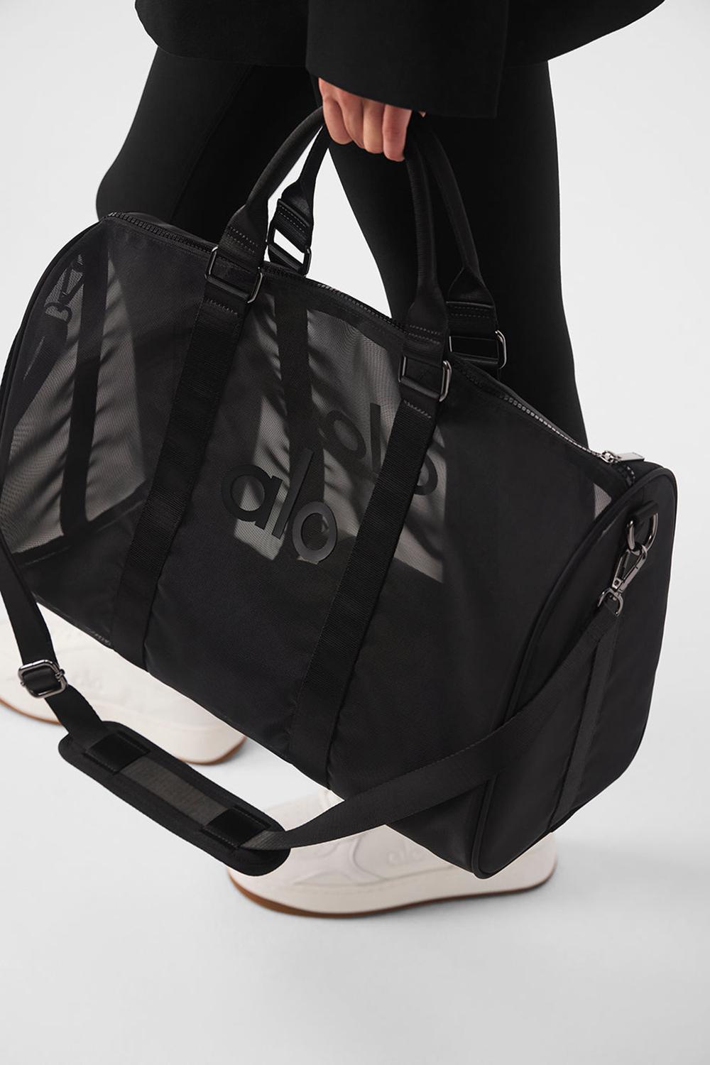 Alo Yoga Sheer Donna Duffle Bag Nere | Italia  YOW-143267
