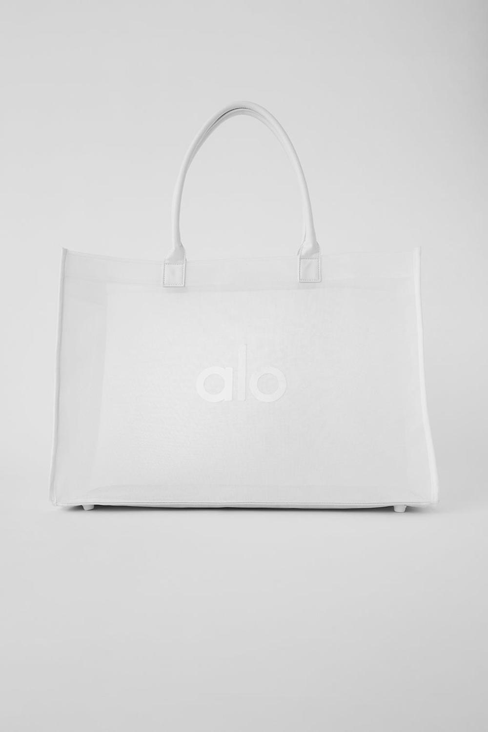 Alo Yoga Sheer Donna Tote Bianche | Italia  URV-298405