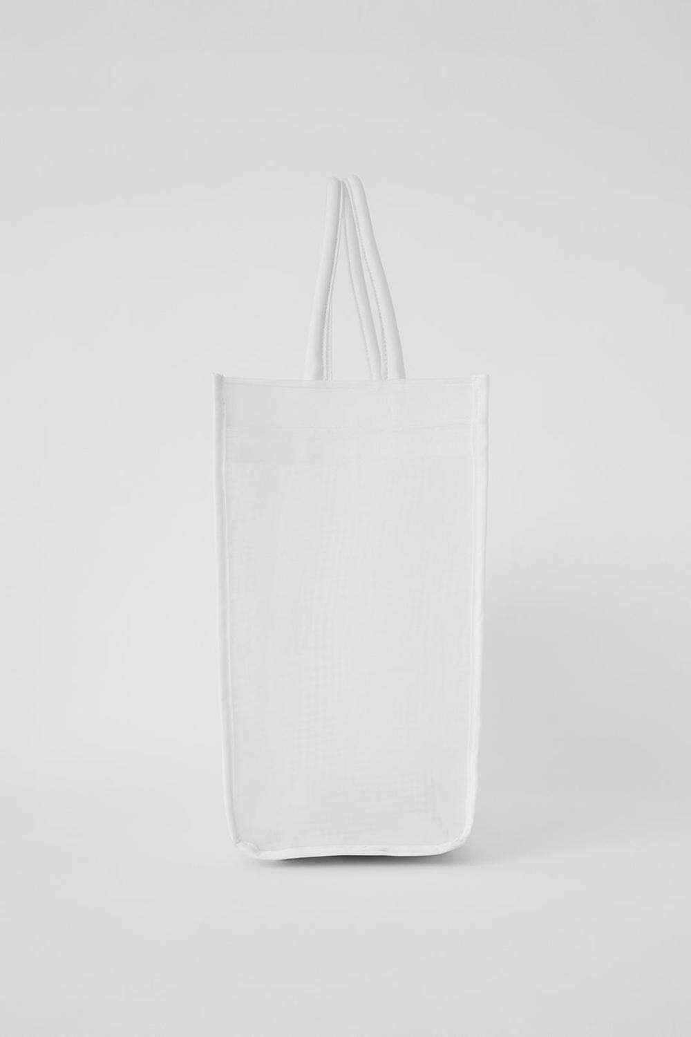 Alo Yoga Sheer Donna Tote Bianche | Italia  URV-298405