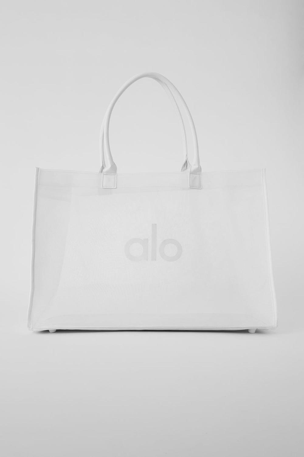 Alo Yoga Sheer Donna Tote Bianche | Italia  URV-298405
