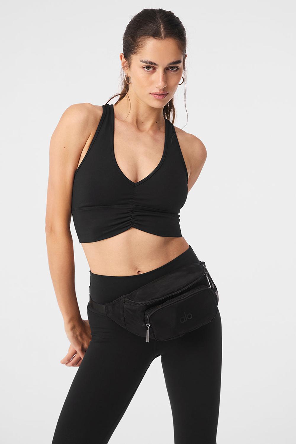 Alo Yoga Sheer Fanny Pack Donna Bum Bags Nere | Italia  QBX-028975