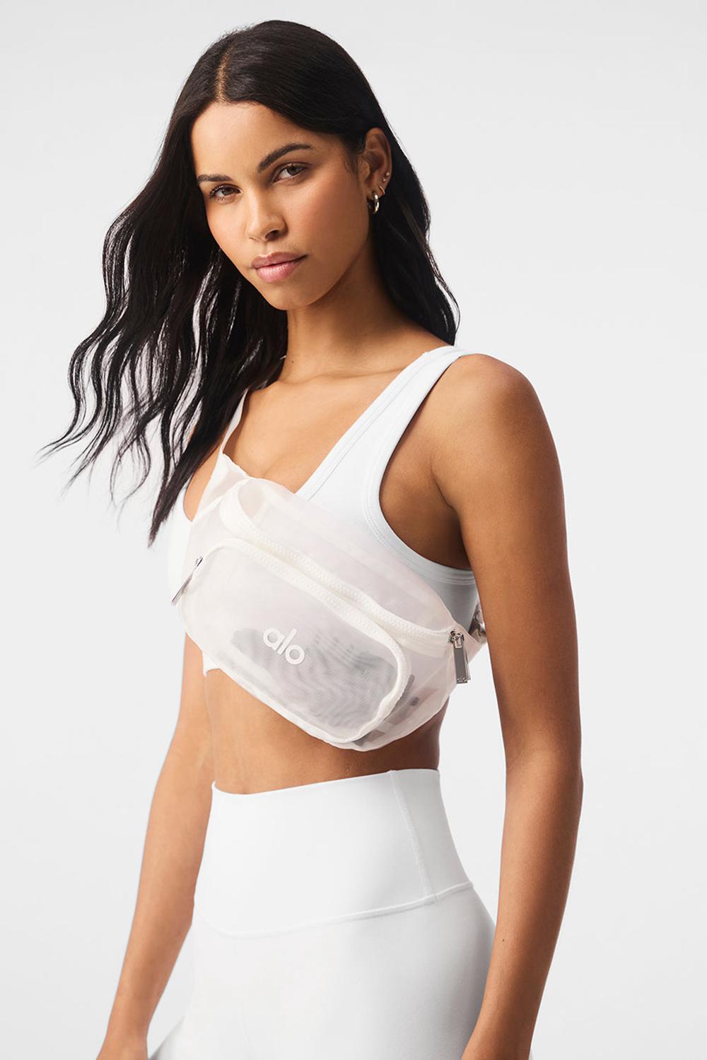 Alo Yoga Sheer Fanny Pack Donna Bum Bags Bianche | Italia  XYF-752804