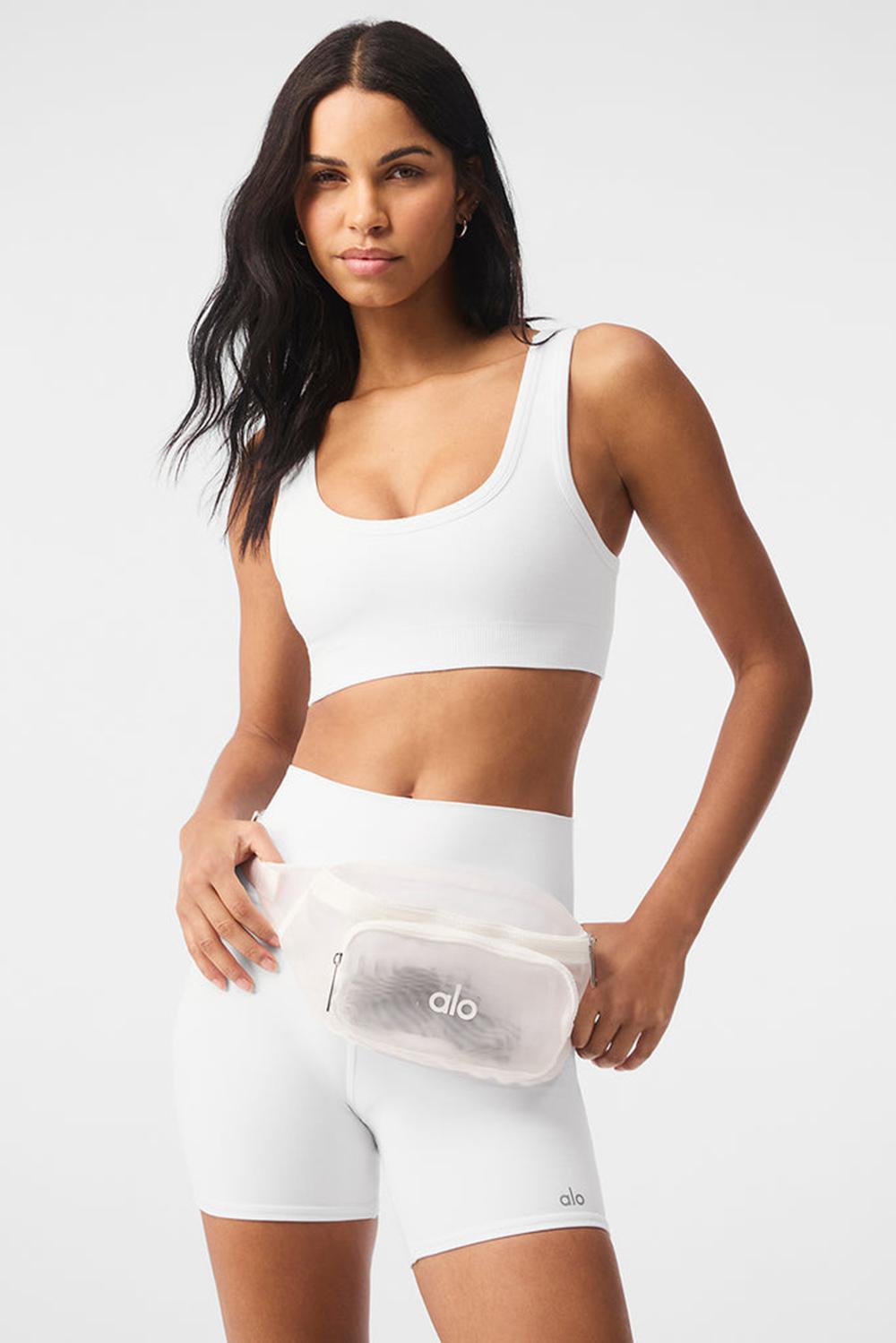 Alo Yoga Sheer Fanny Pack Donna Bum Bags Bianche | Italia  XYF-752804