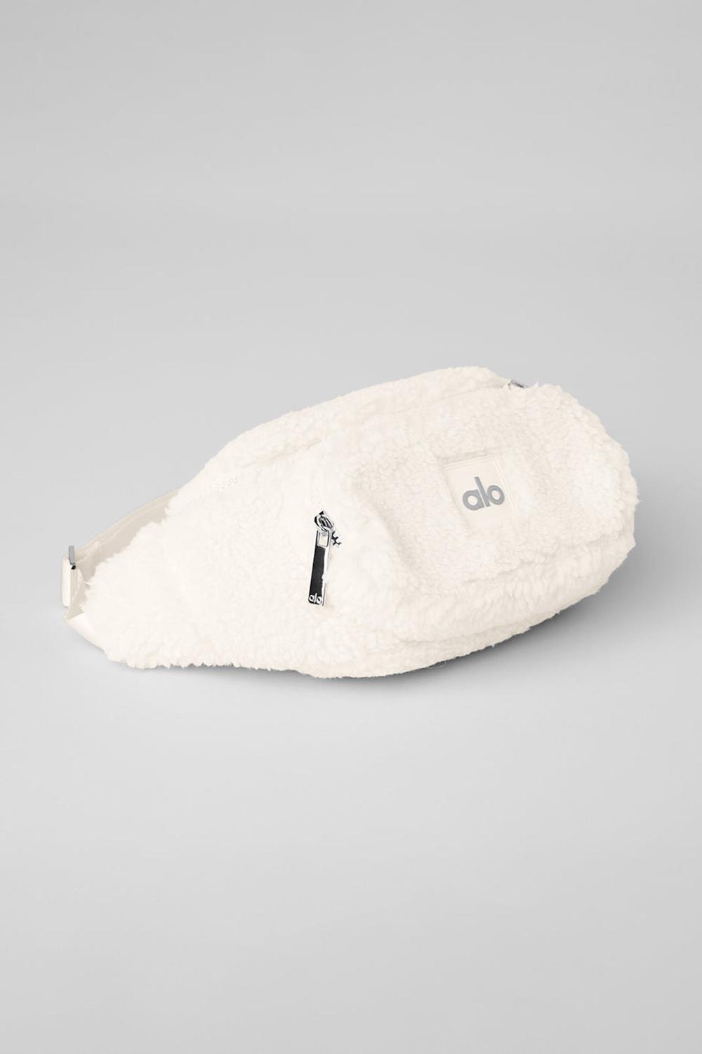 Alo Yoga Sherpa Explorer Fanny Pack Donna Bum Bags Ivory | Italia  RBC-519278