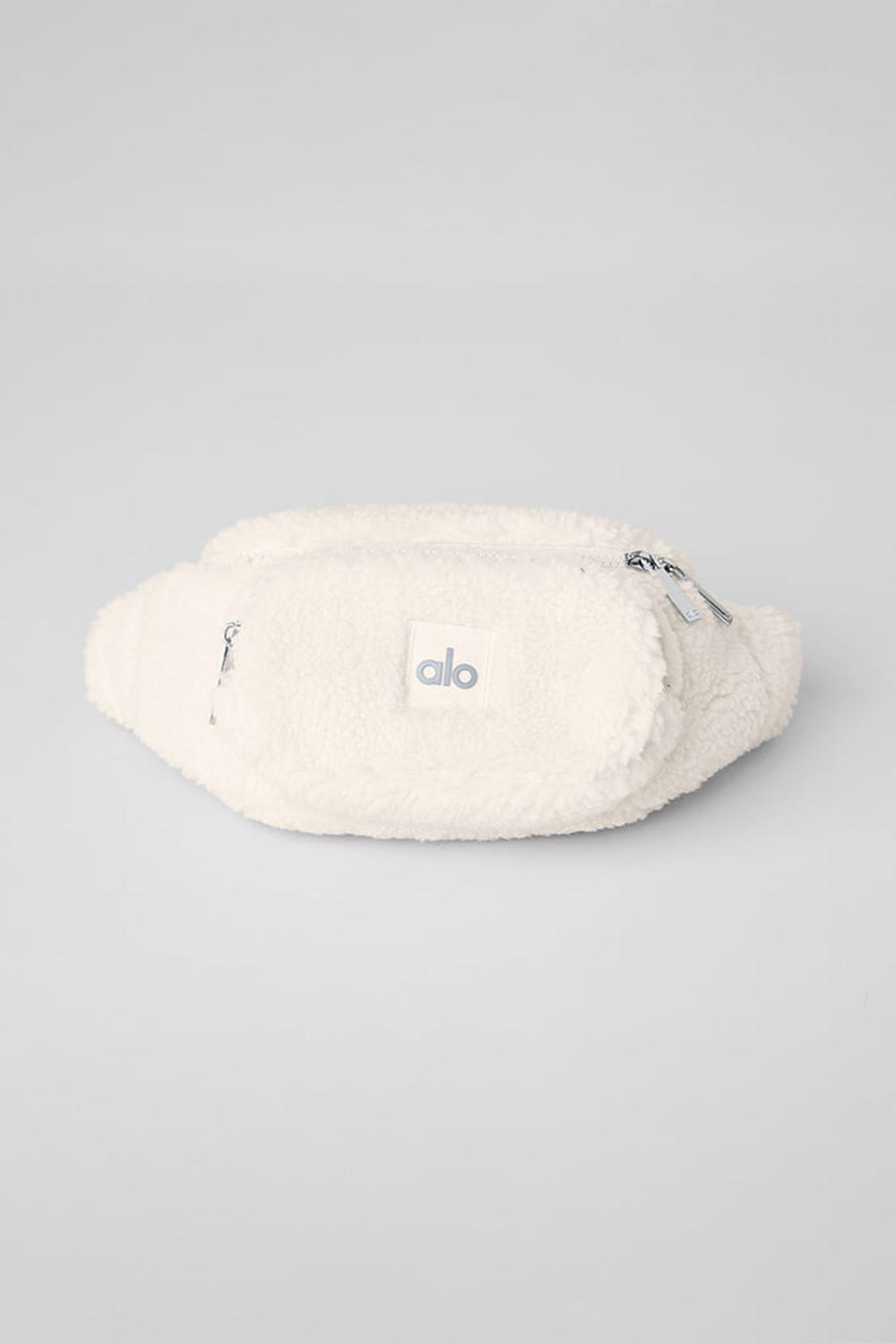 Alo Yoga Sherpa Explorer Fanny Pack Donna Bum Bags Ivory | Italia  RBC-519278