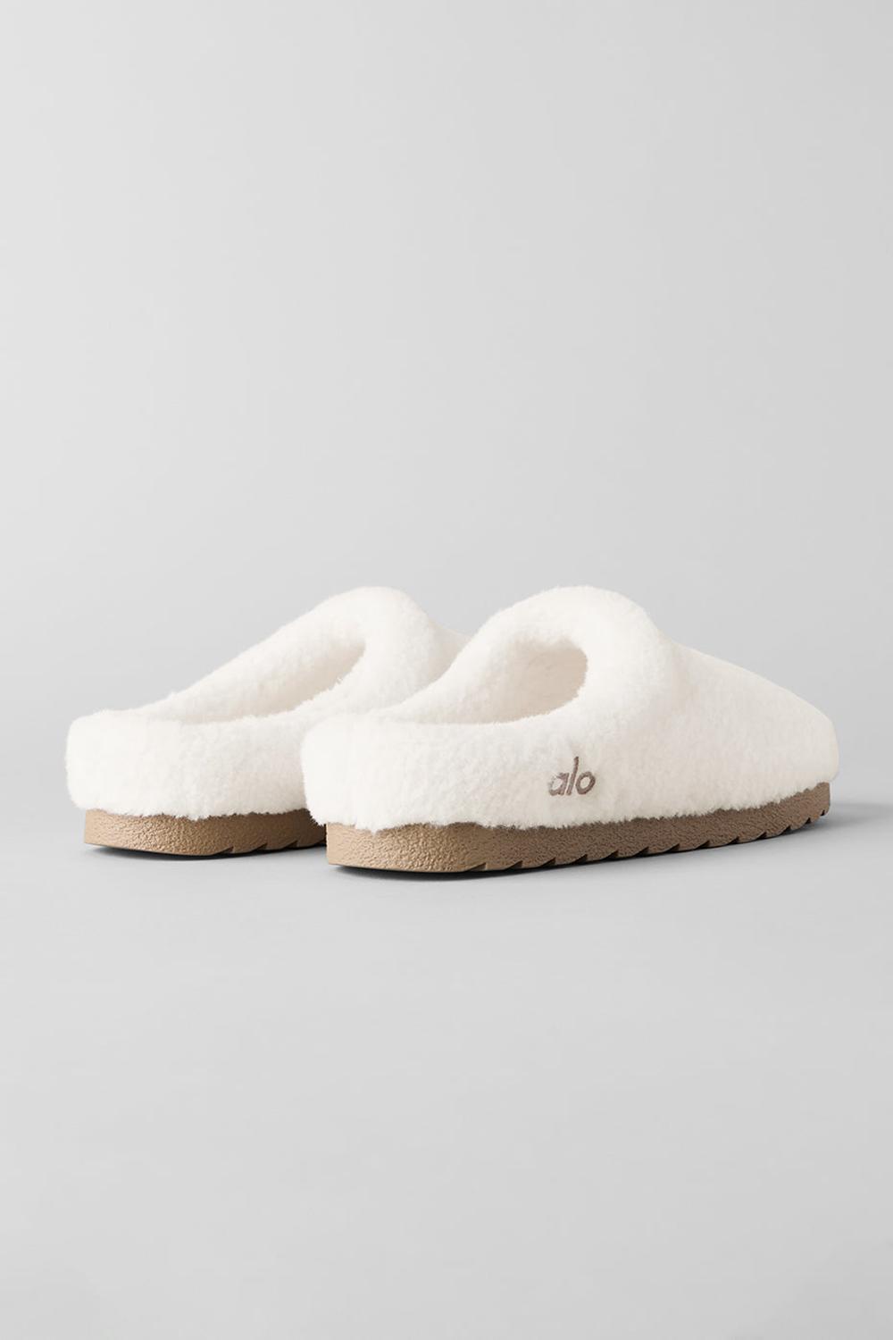 Alo Yoga Sherpa Recovery Uomo Slipper Ivory | Italia  VTZ-172046