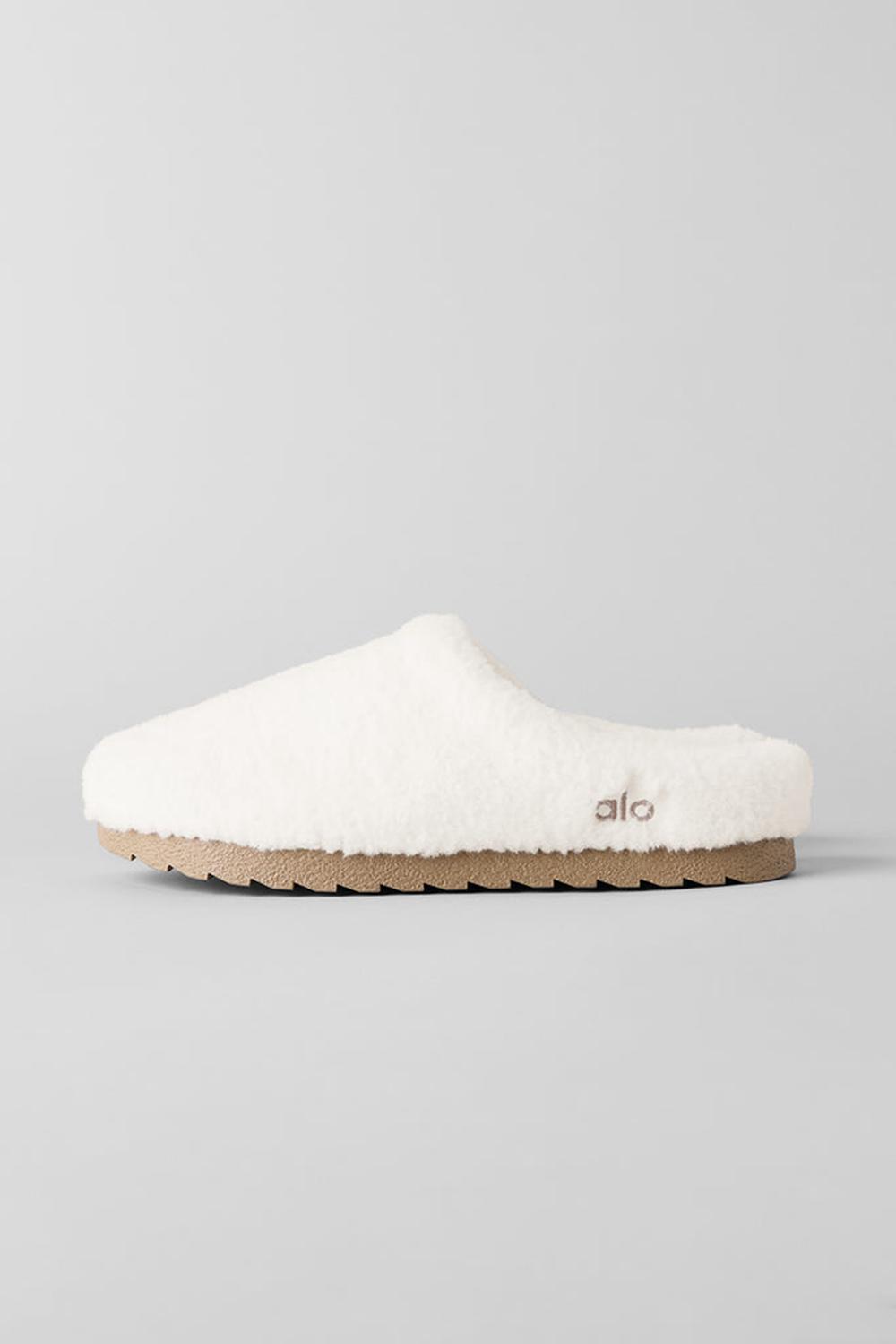 Alo Yoga Sherpa Recovery Uomo Slipper Ivory | Italia  VTZ-172046