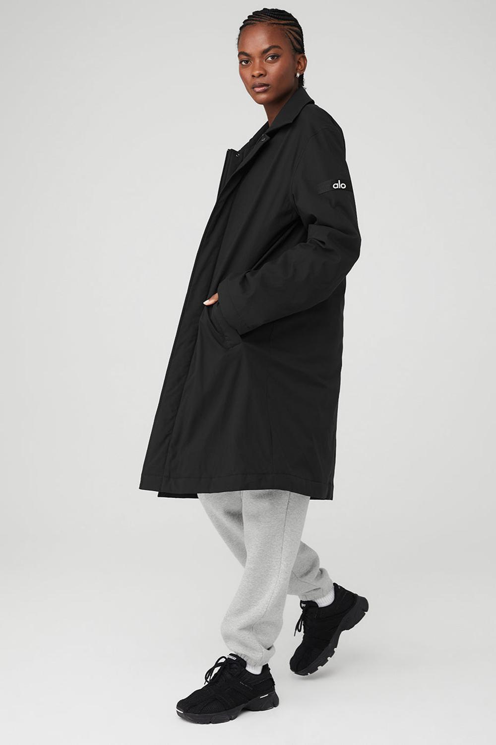 Alo Yoga Signature Donna Overcoat Nere | Italia  KVE-387096
