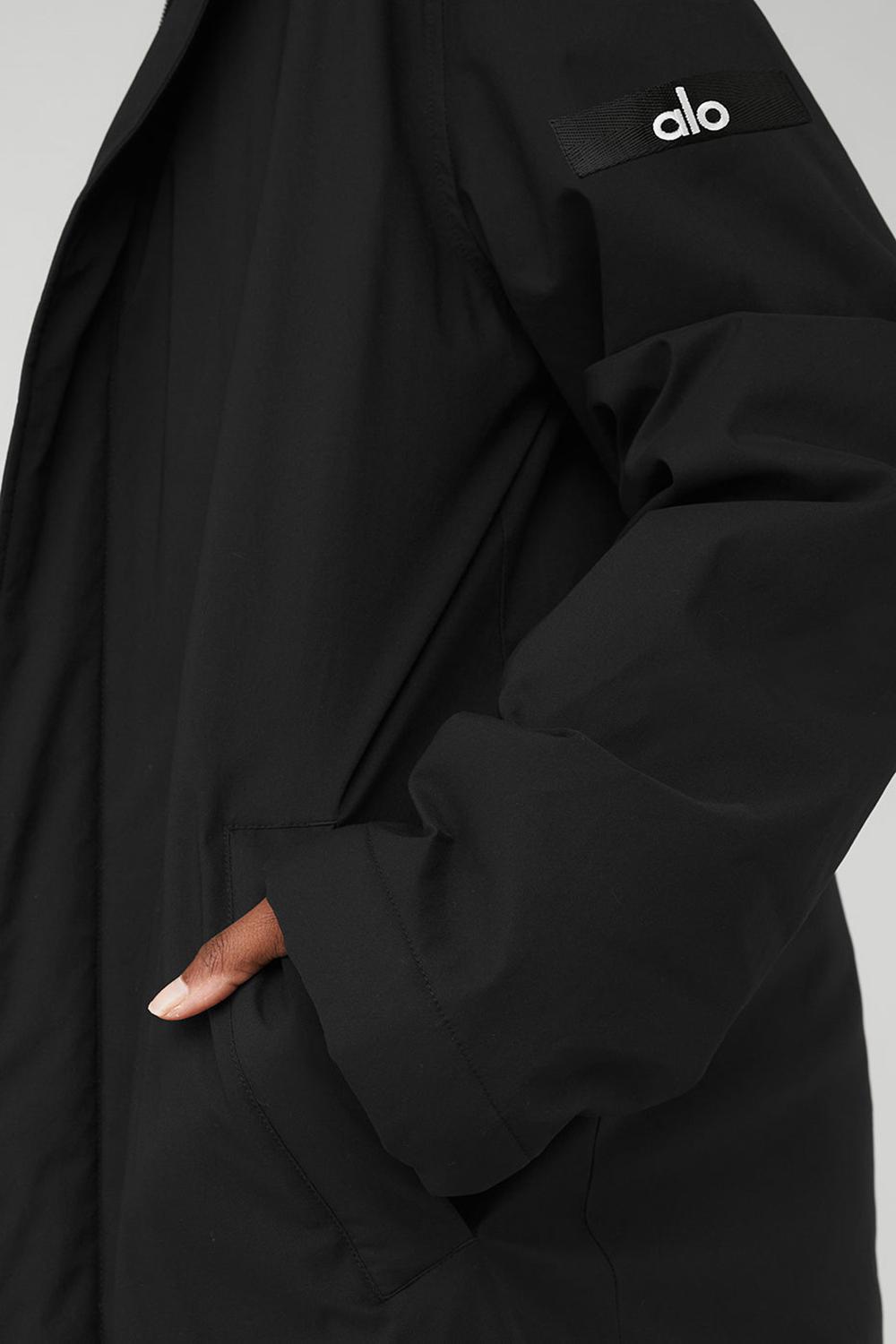 Alo Yoga Signature Donna Overcoat Nere | Italia  KVE-387096