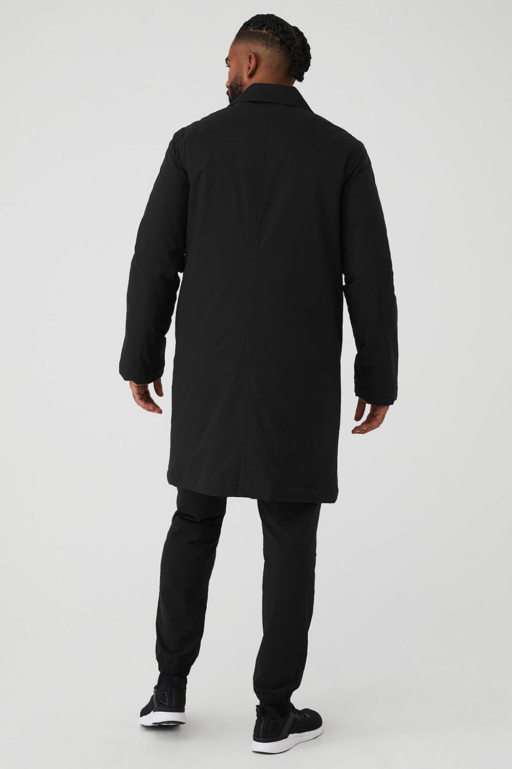 Alo Yoga Signature Uomo Overcoat Nere | Italia  AZB-981702