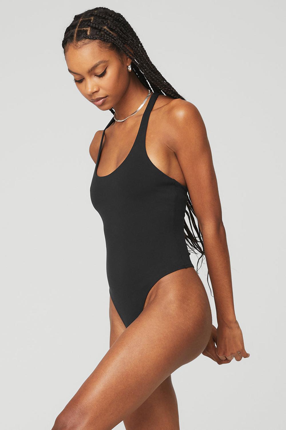 Alo Yoga Sleek Back Donna Body Nere | Italia  VNZ-059641