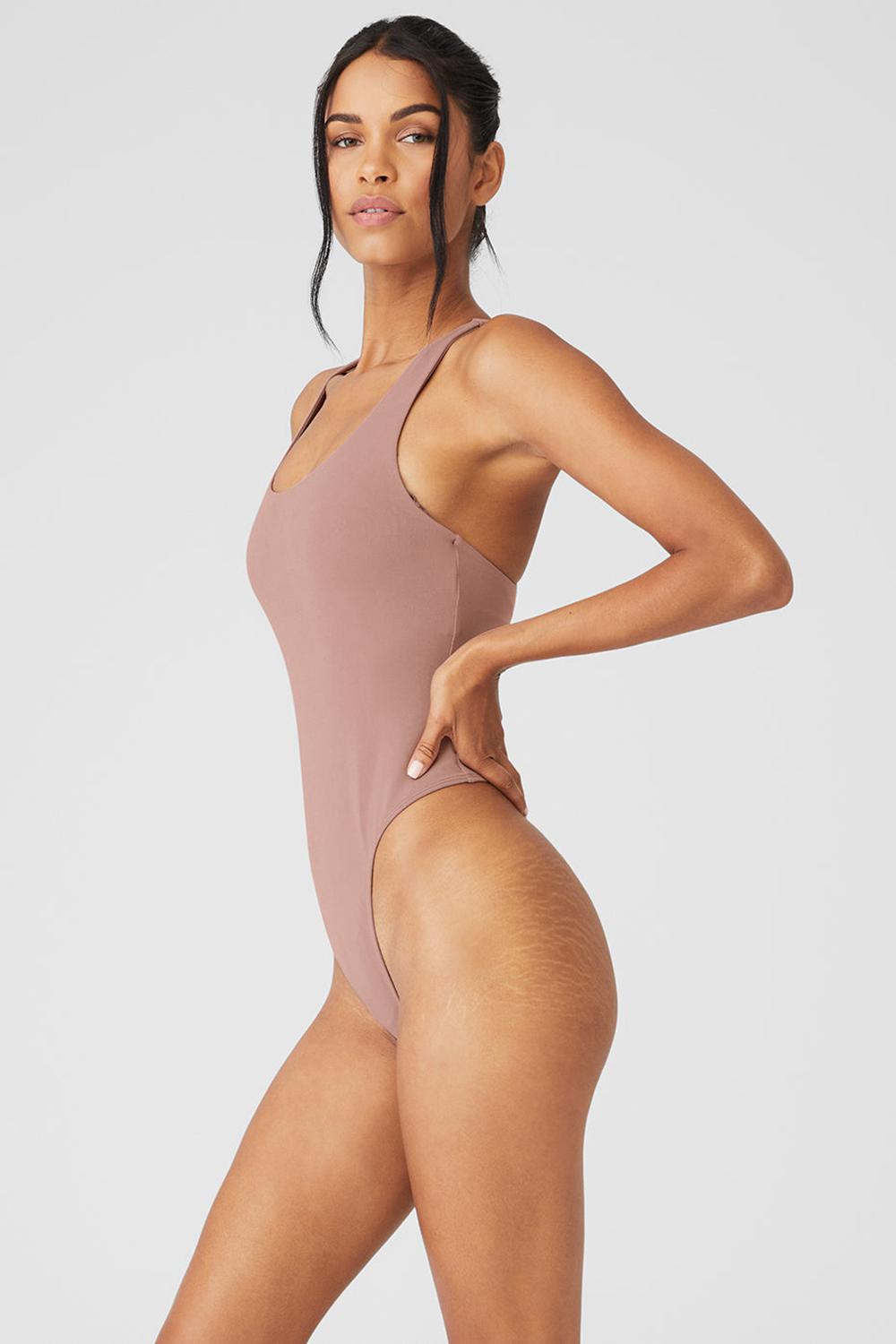 Alo Yoga Sleek Back Donna Body Smoky Quartz | Italia  OYG-085371