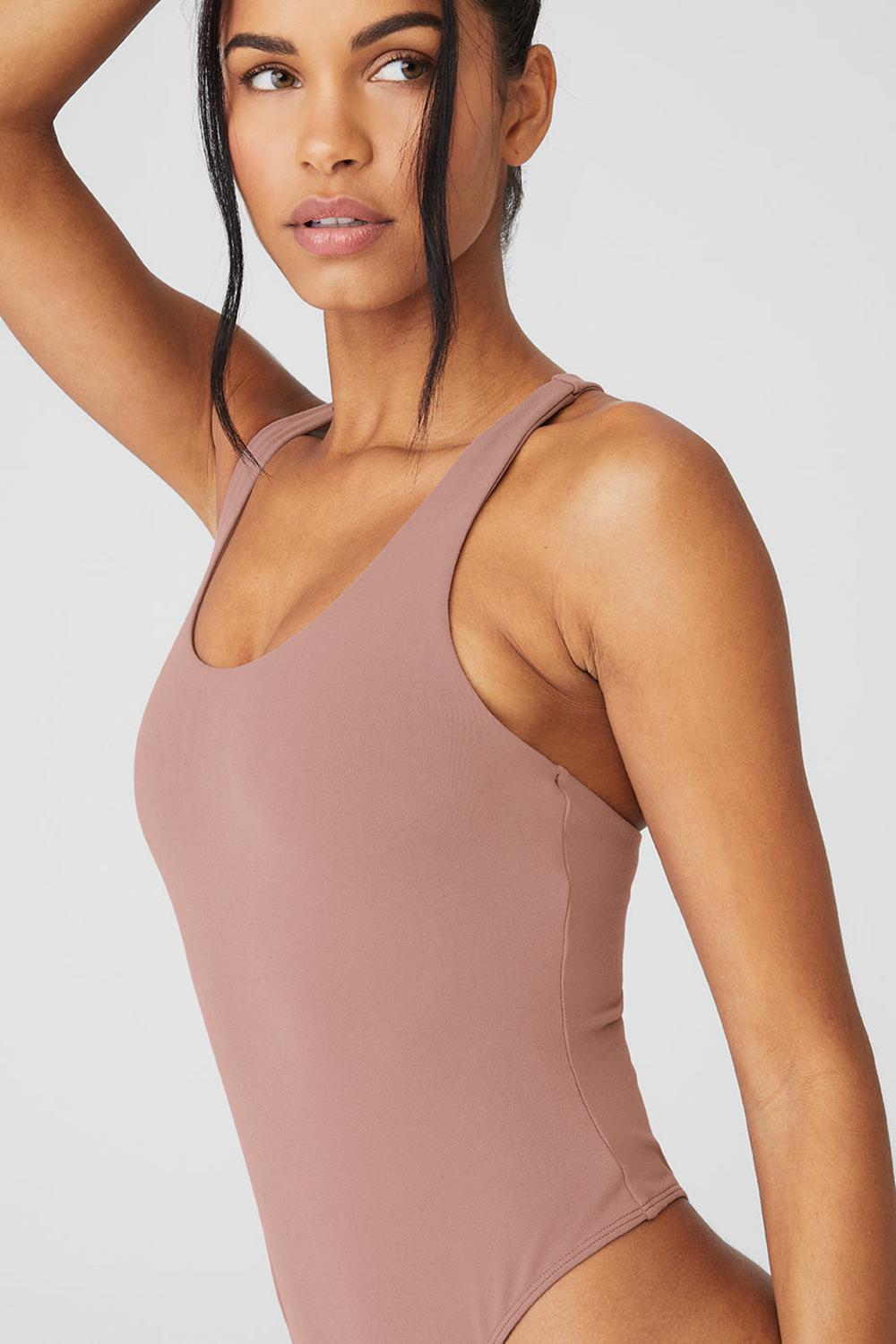Alo Yoga Sleek Back Donna Body Smoky Quartz | Italia  OYG-085371