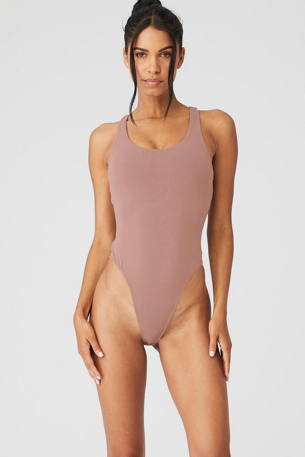 Alo Yoga Sleek Back Donna Body Smoky Quartz | Italia  OYG-085371