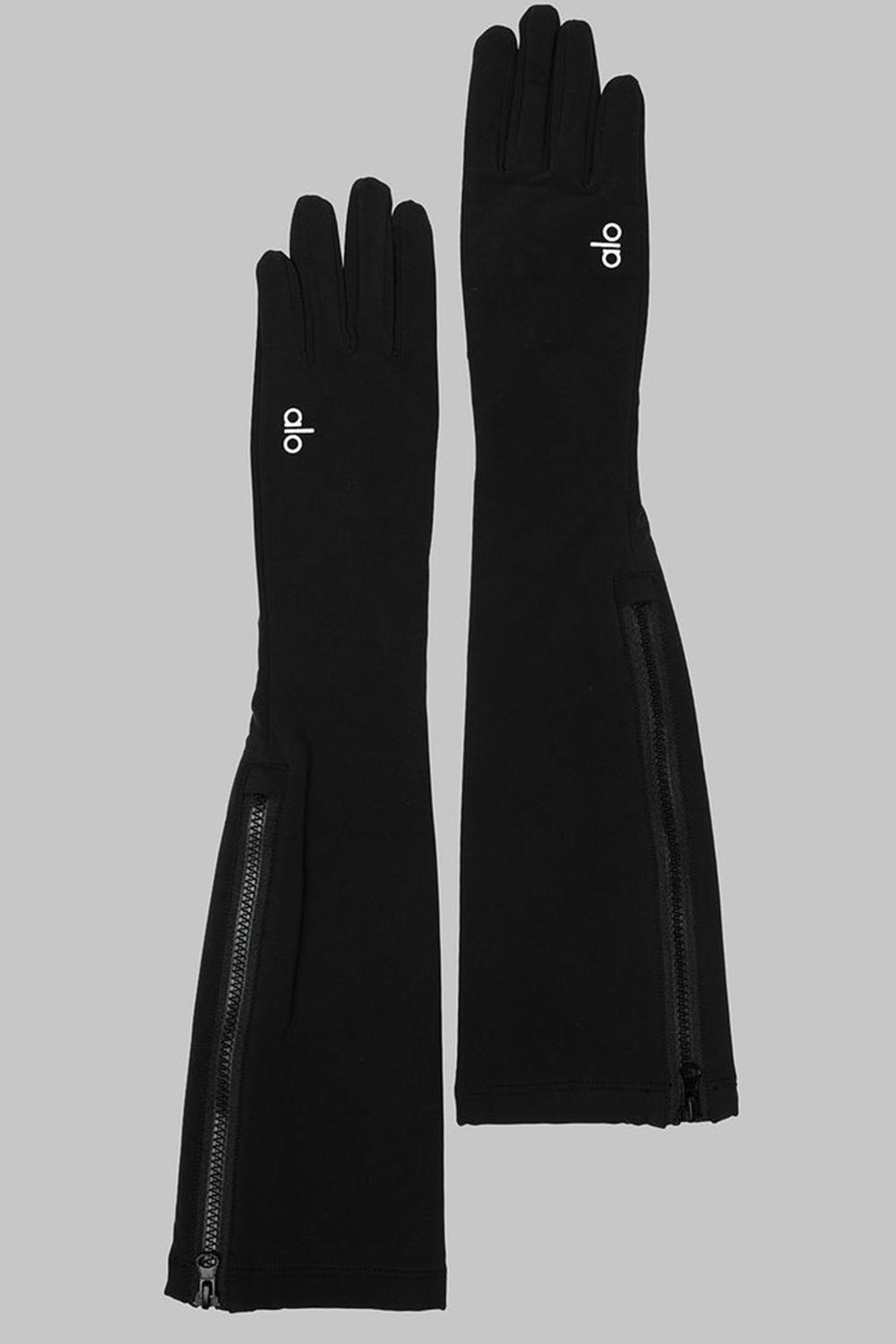 Alo Yoga Sleek City Donna Guanti Nere | Italia  RSM-912805