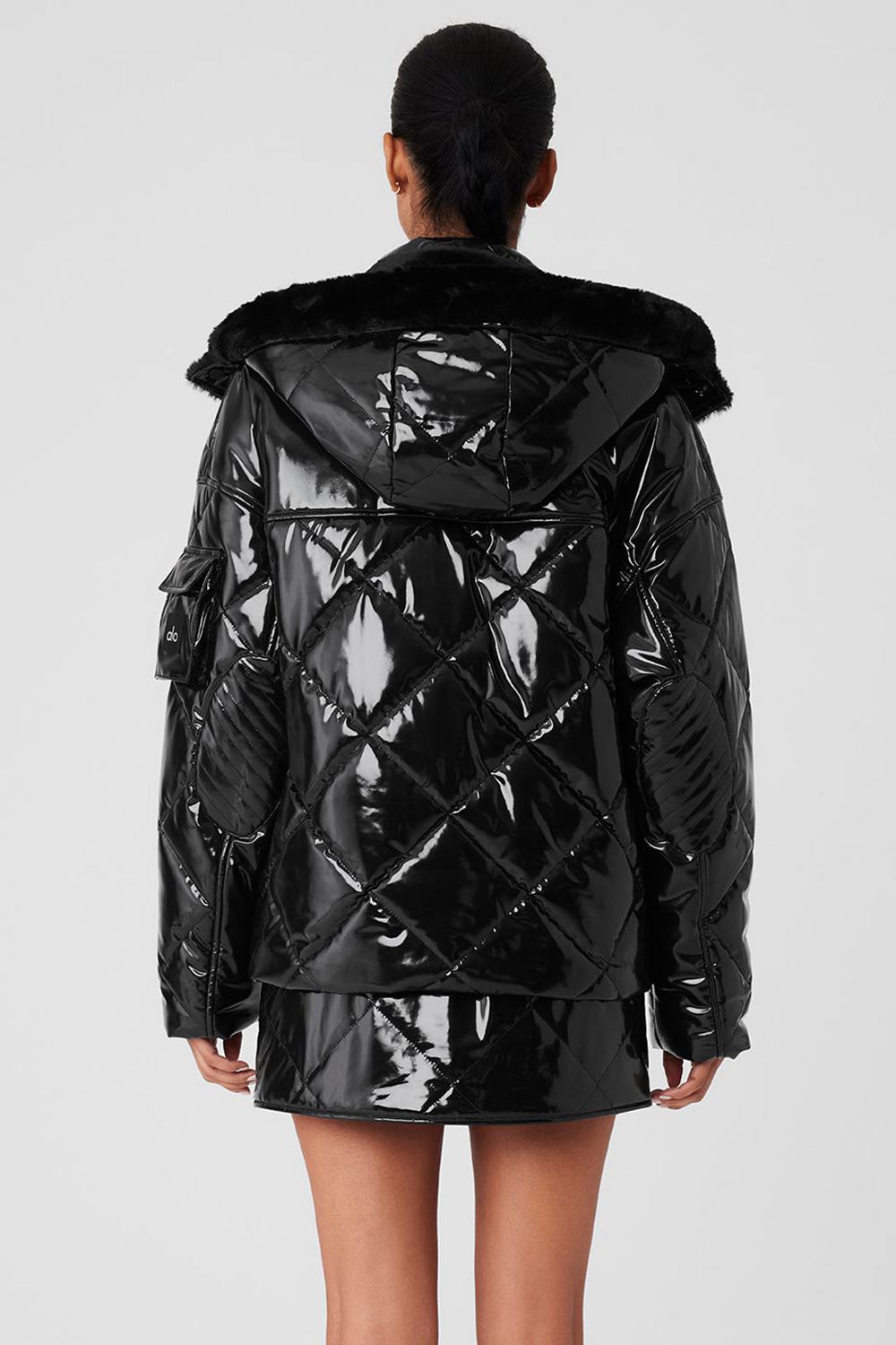 Alo Yoga Snomoto Donna Giacca Puffer Nere | Italia  EXK-302156