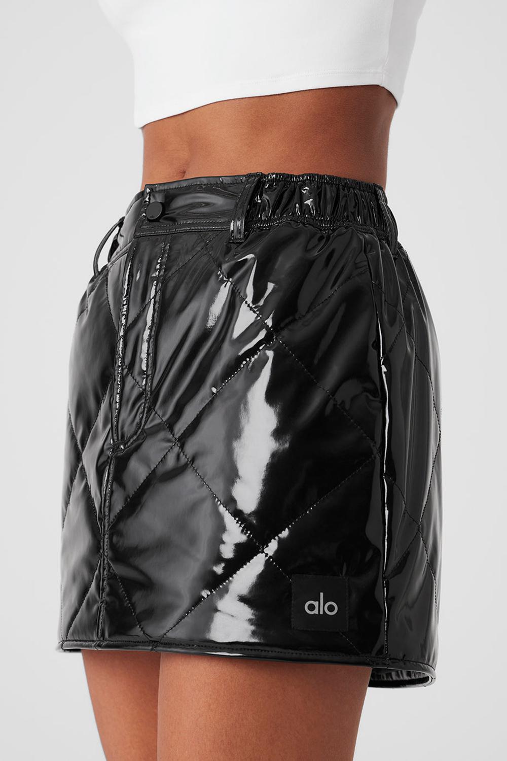 Alo Yoga Snomoto Mini Donna Gonna Nere | Italia  ZOV-163725
