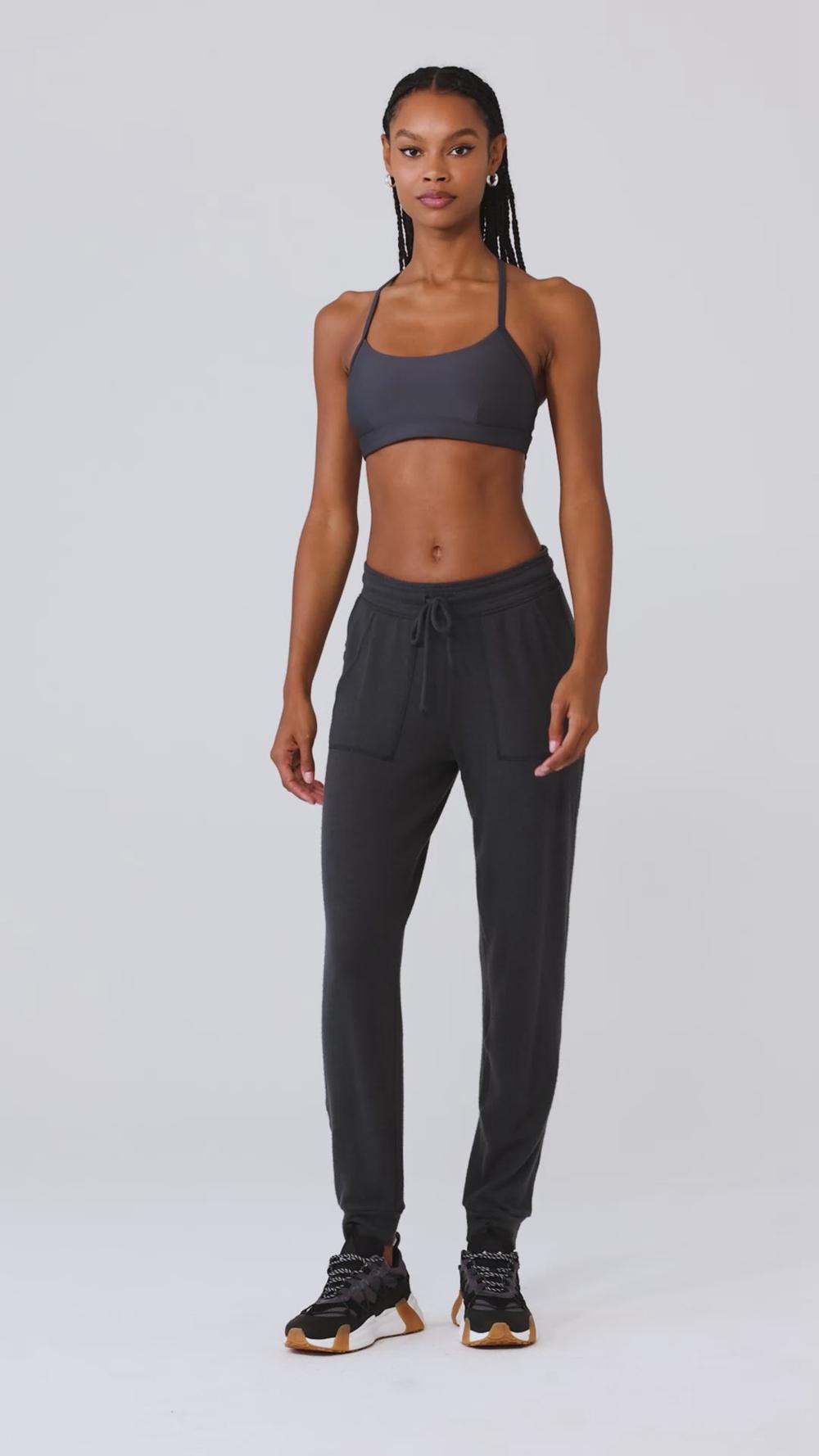 Alo Yoga Soho Donna Sweatpant Verdi | Italia  CAI-516078