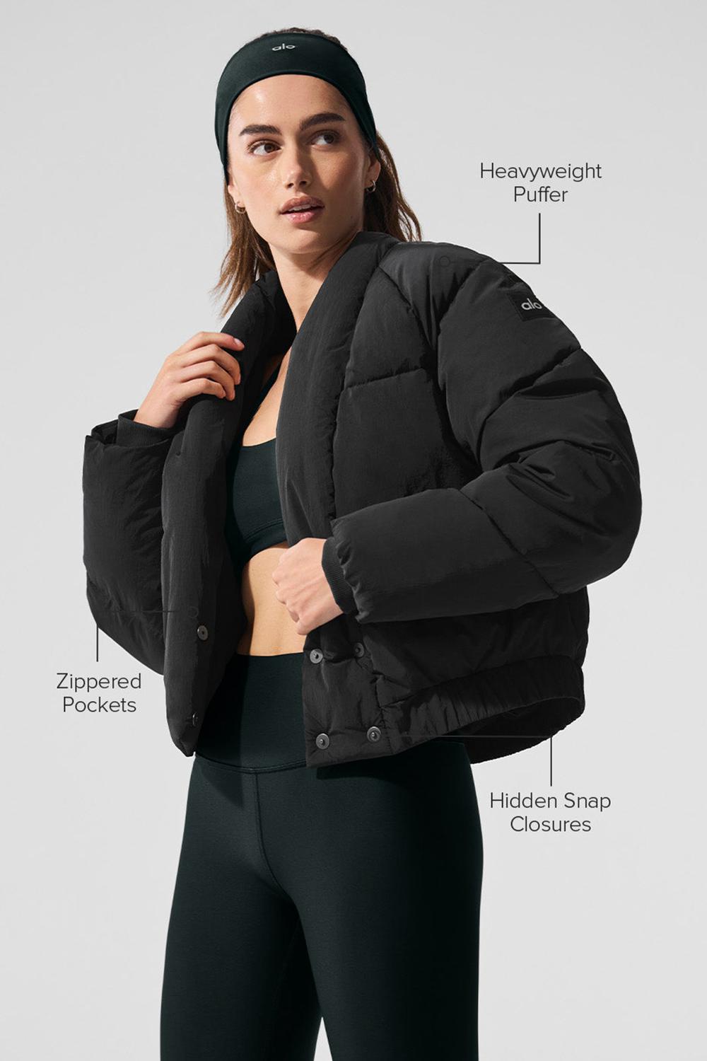 Alo Yoga Stargazing Donna Giacca Puffer Nere | Italia  COM-480592