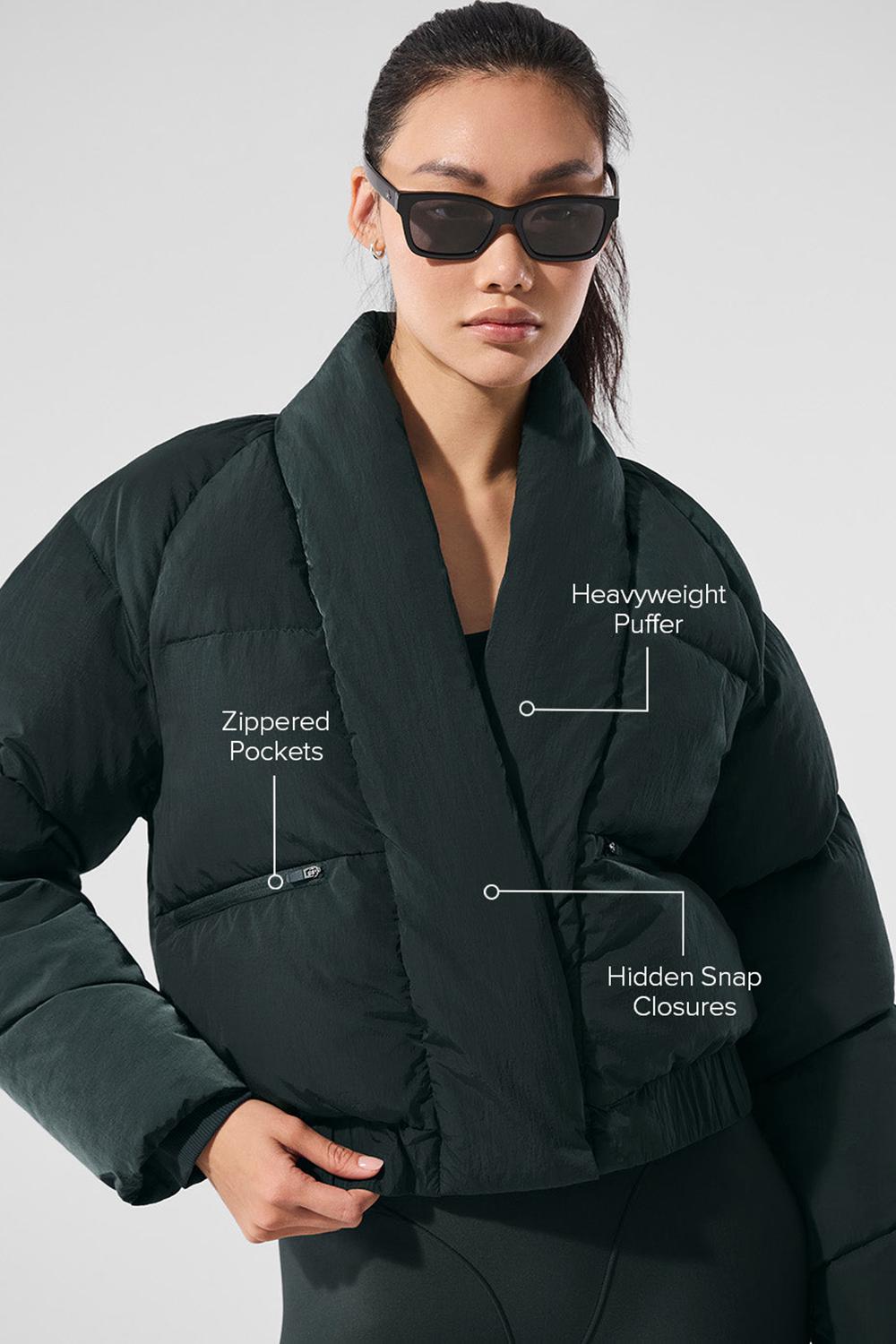 Alo Yoga Stargazing Donna Giacca Puffer Verdi | Italia  LTH-793041
