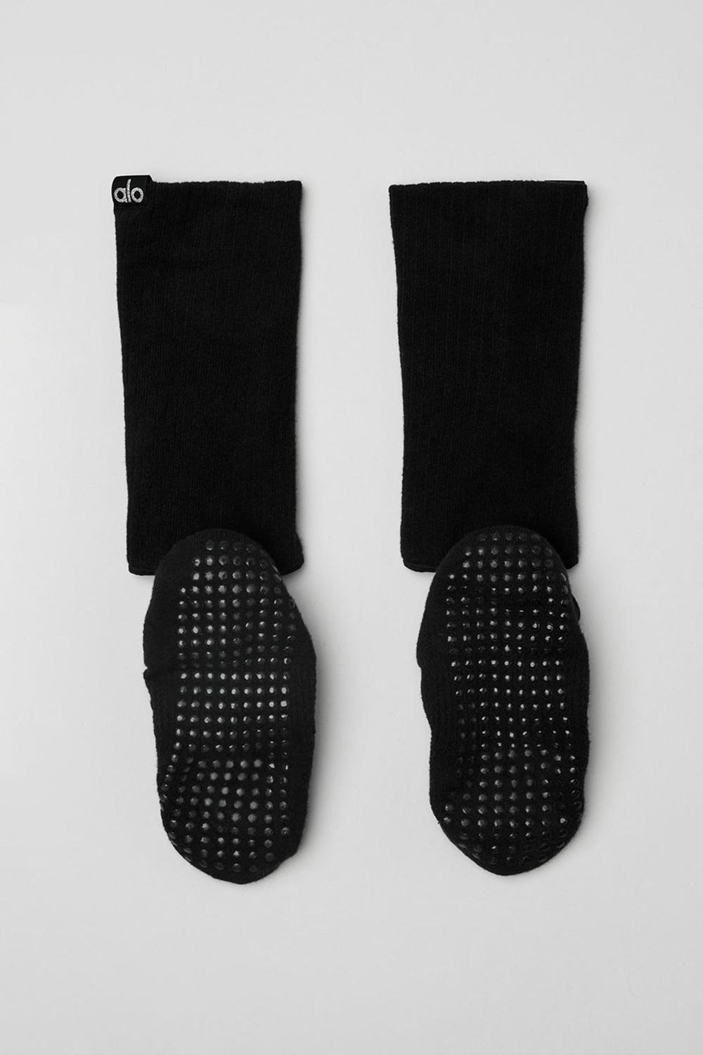 Alo Yoga Strappy Siren Grip Donna Sock Nere | Italia  WCP-157683