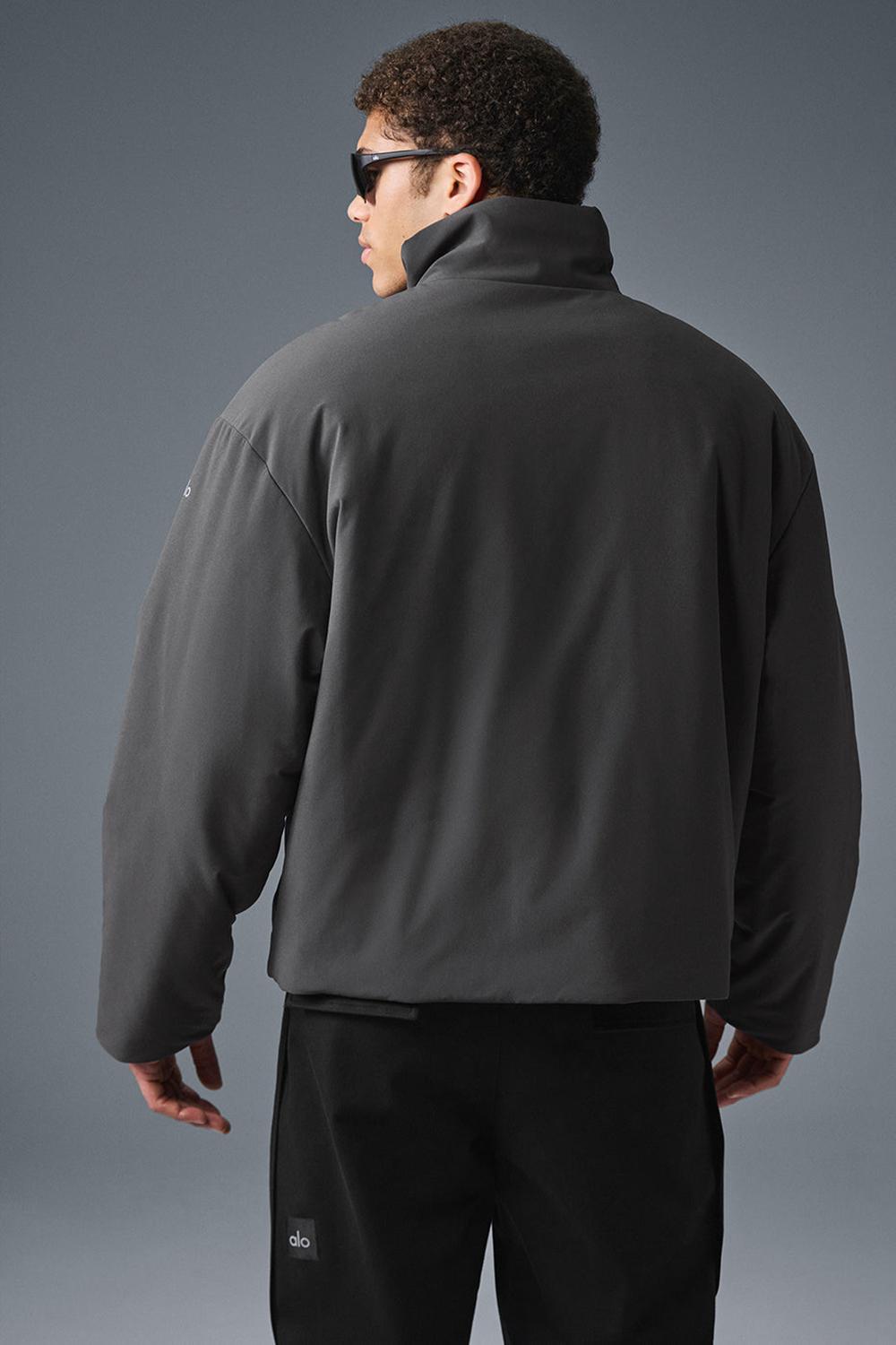 Alo Yoga Stretch Woven Notable Uomo Giacca Anthracite | Italia  CKO-906418