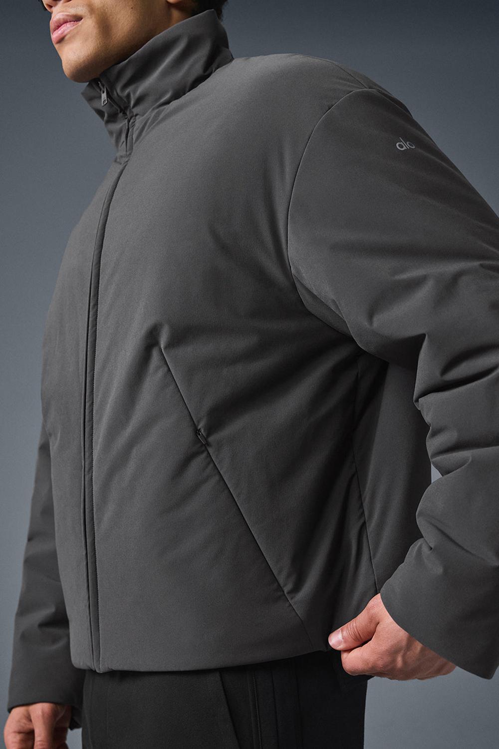 Alo Yoga Stretch Woven Notable Uomo Giacca Anthracite | Italia  CKO-906418