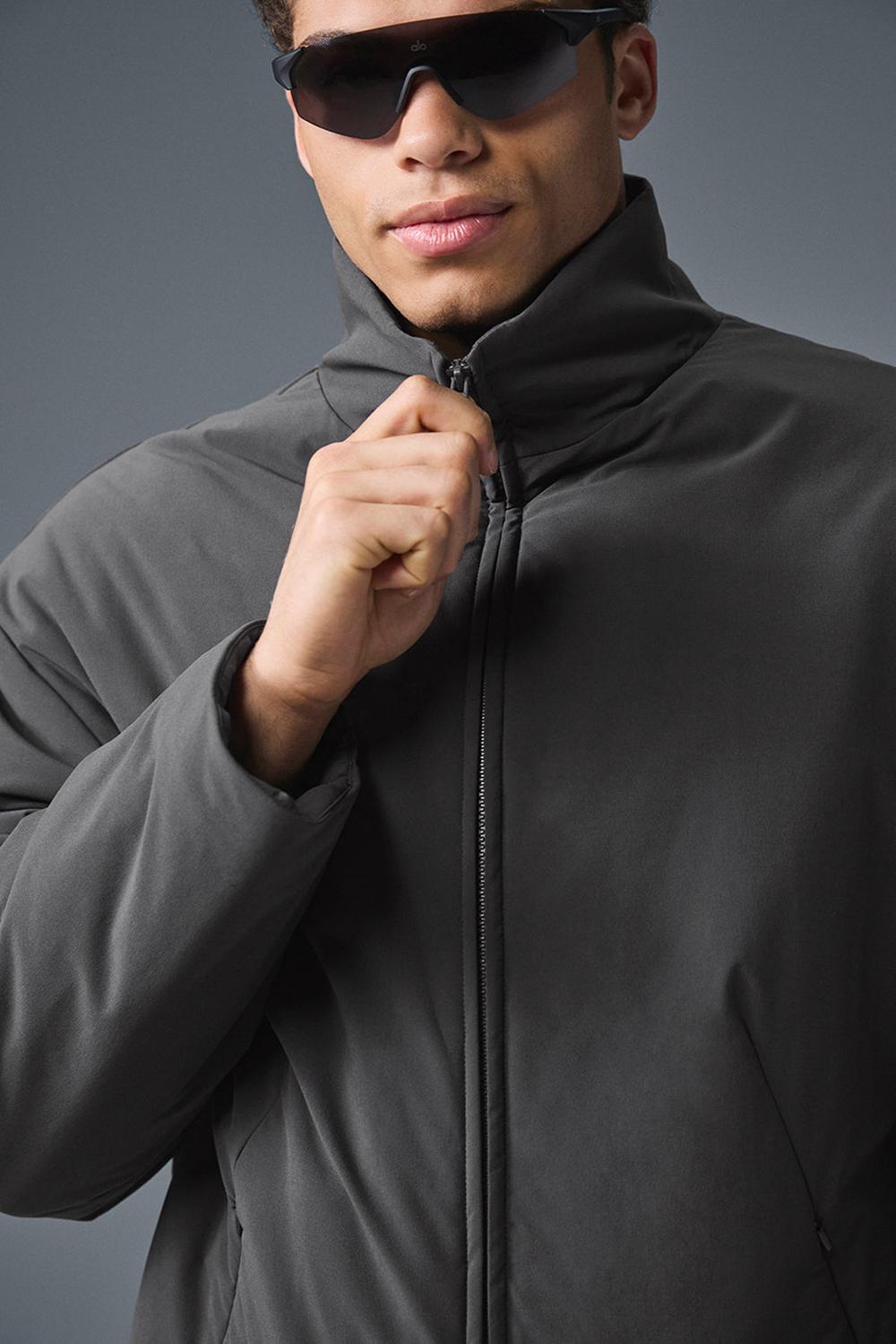 Alo Yoga Stretch Woven Notable Uomo Giacca Anthracite | Italia  CKO-906418