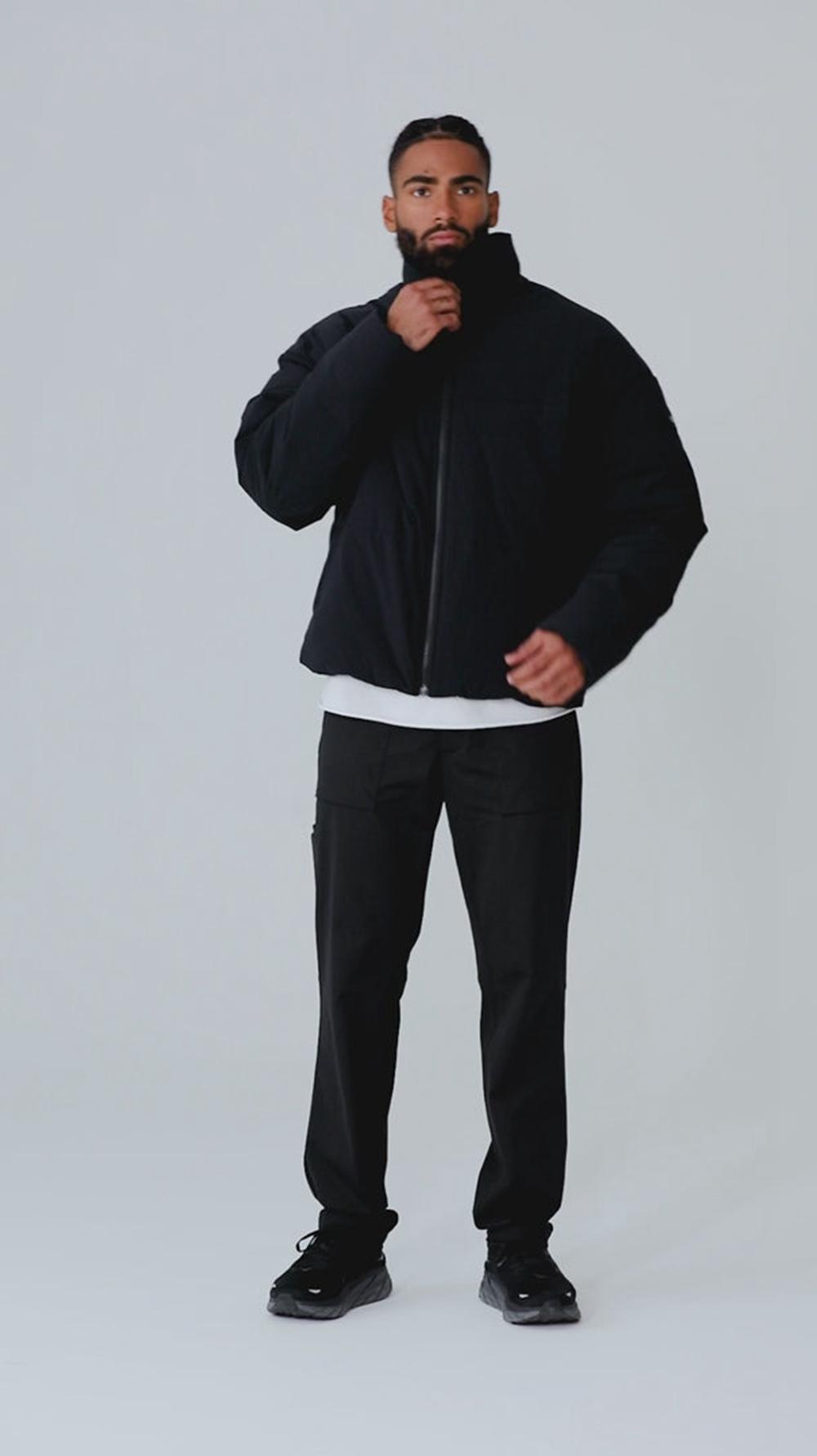 Alo Yoga Stretch Woven Street Uomo Giacca Puffer Woodrose | Italia  ZYR-598417