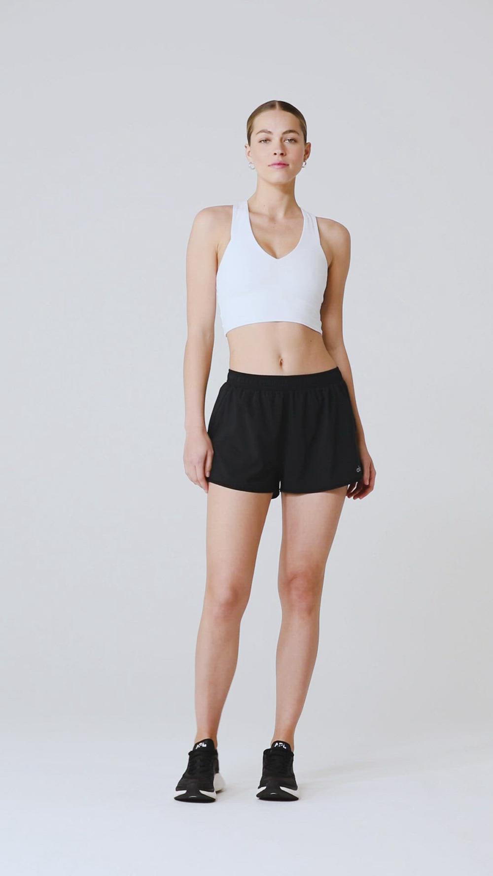 Alo Yoga Stride Donna Short Anthracite | Italia  LRY-624079