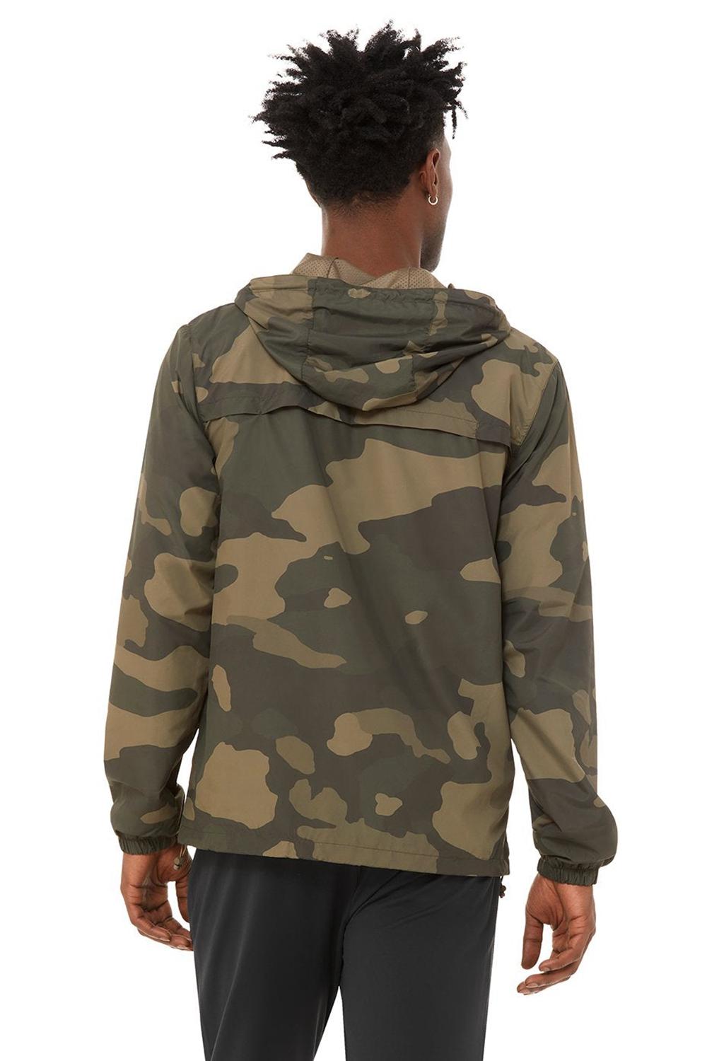 Alo Yoga Stride Uomo Giacca Verde Oliva | Italia  PAQ-058297