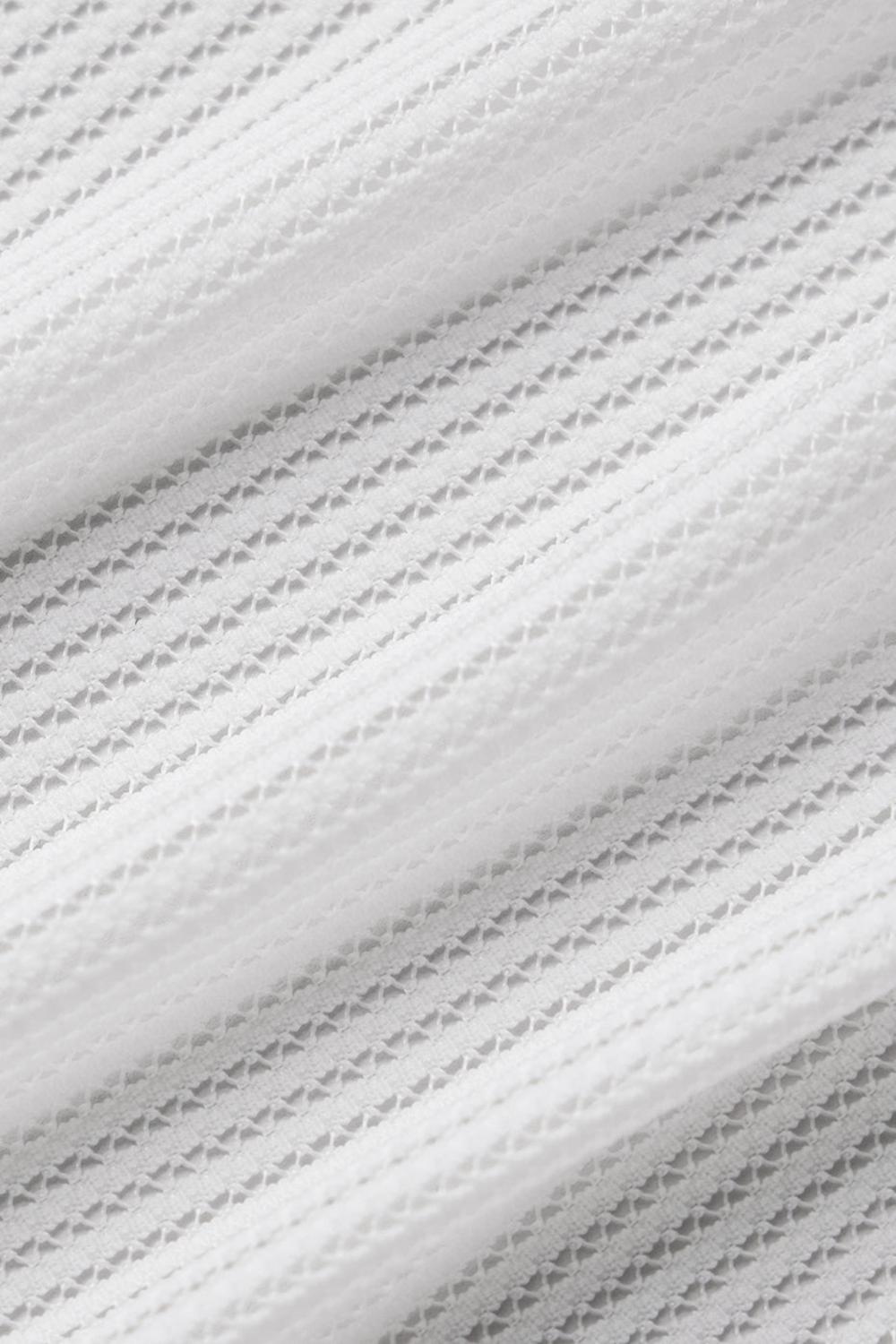 Alo Yoga Striped Mesh Tropical Nights Flare Donna Pant Ivory | Italia  AJO-605721