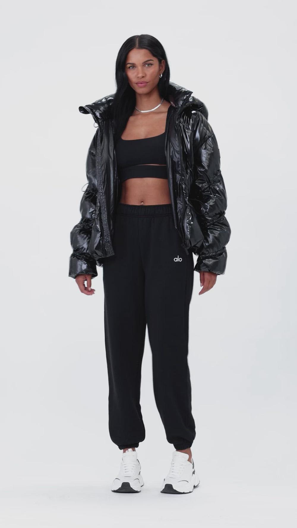 Alo Yoga Stunner Donna Giacca Nere | Italia  ZYA-514079