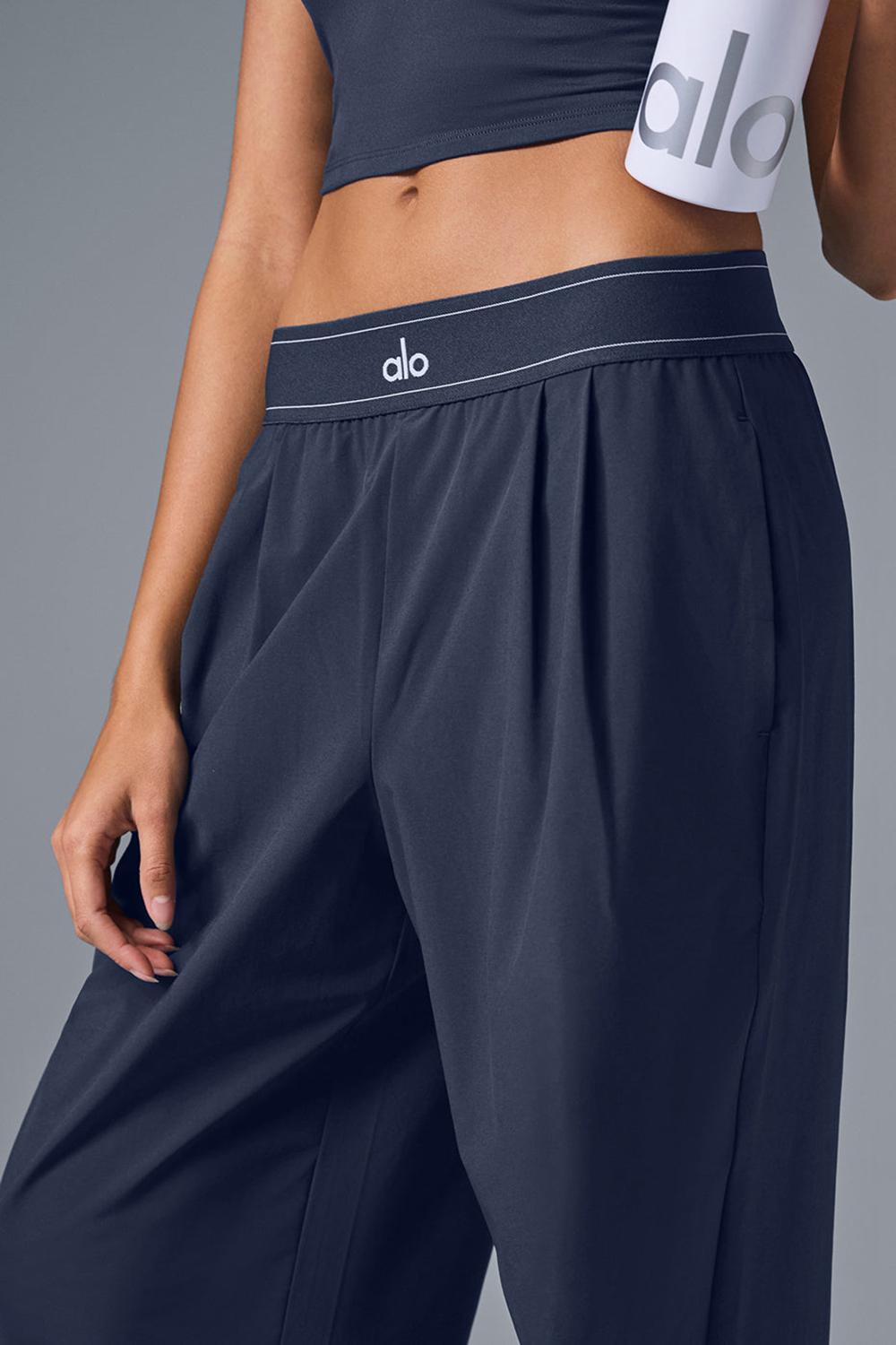 Alo Yoga Suit Up (Regular) Donna Pant Blu Marino | Italia  YRM-453182