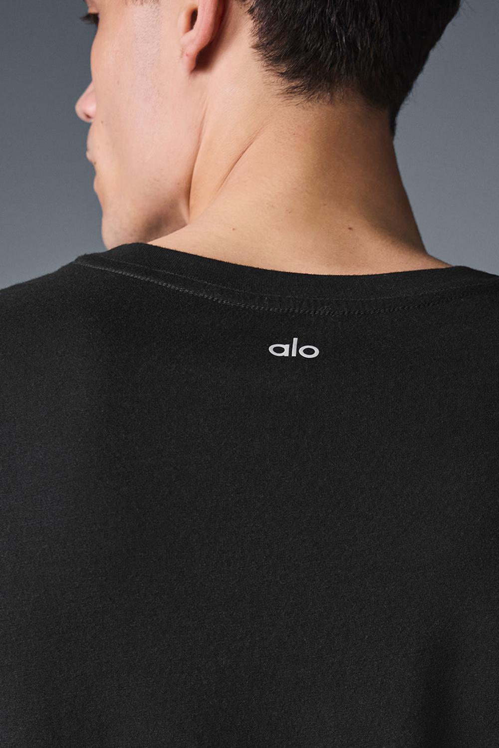 Alo Yoga The Triumph Muscle Uomo Tank Nere | Italia  ZSK-716358
