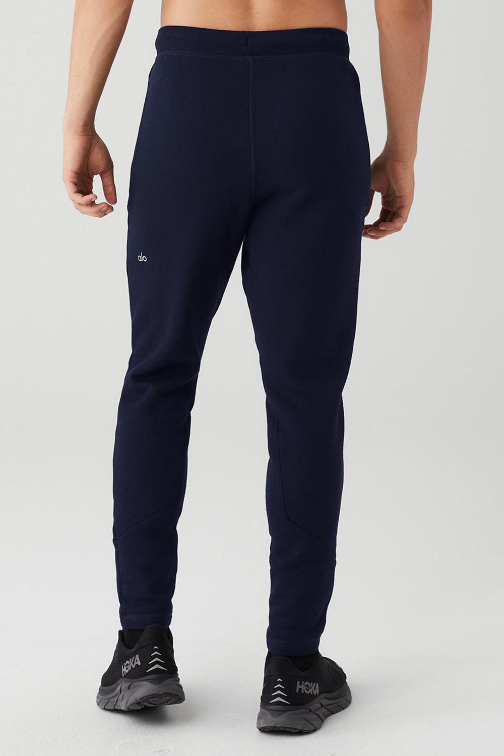 Alo Yoga The Triumph Uomo Sweatpant Blu Marino | Italia  YBI-572419