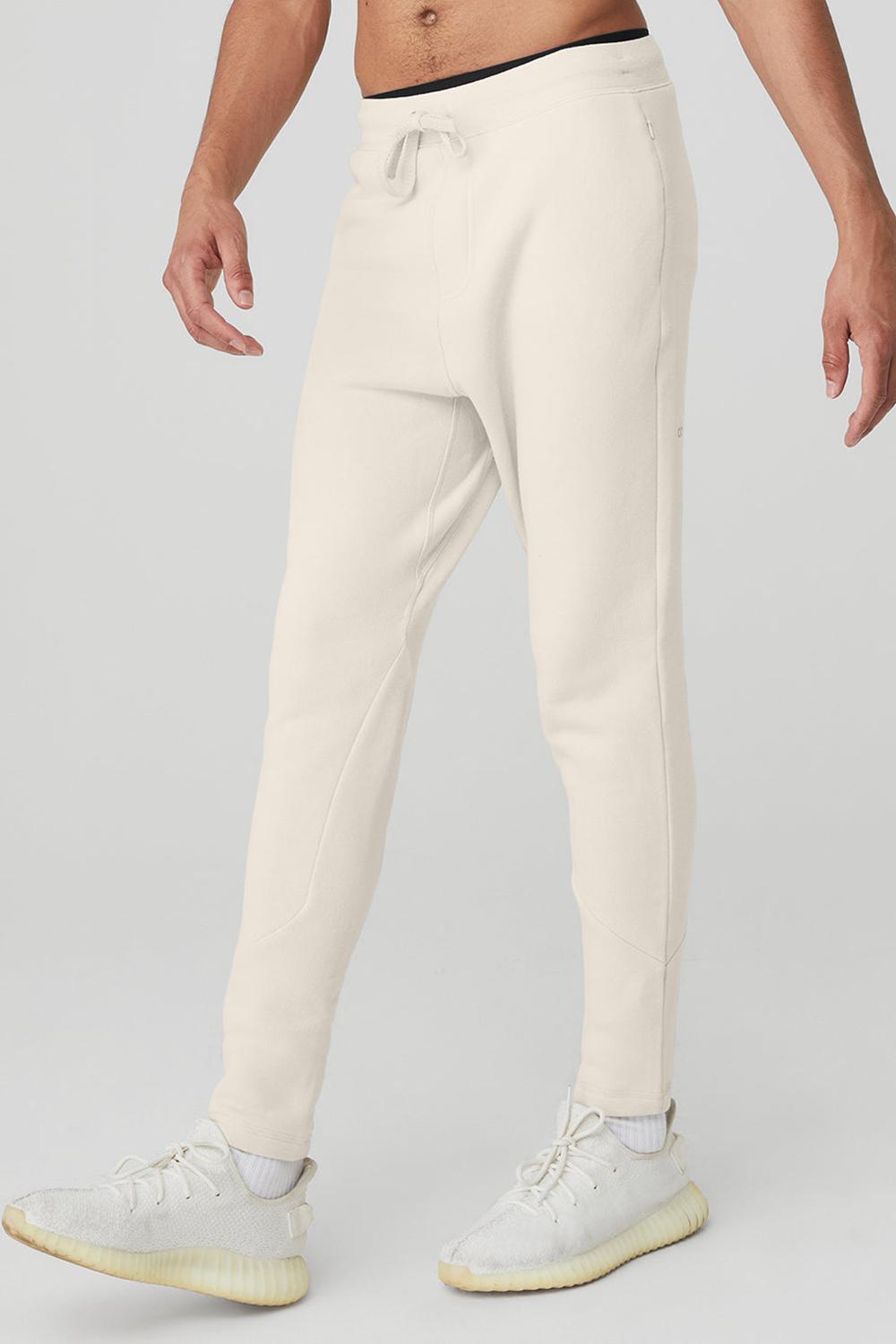 Alo Yoga The Triumph Uomo Sweatpant Bone | Italia  QIX-234658