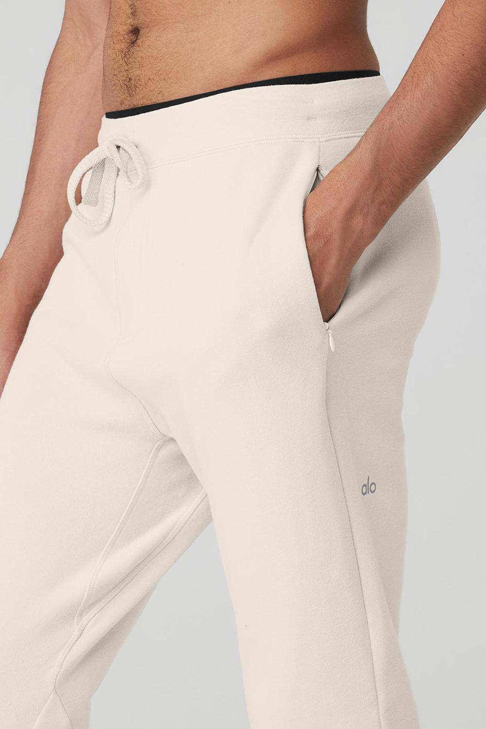 Alo Yoga The Triumph Uomo Sweatpant Bone | Italia  QIX-234658