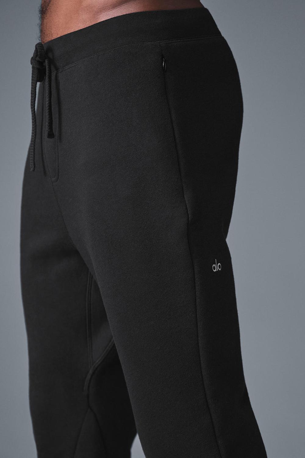 Alo Yoga The Triumph Uomo Sweatpant Nere | Italia  GNK-362418