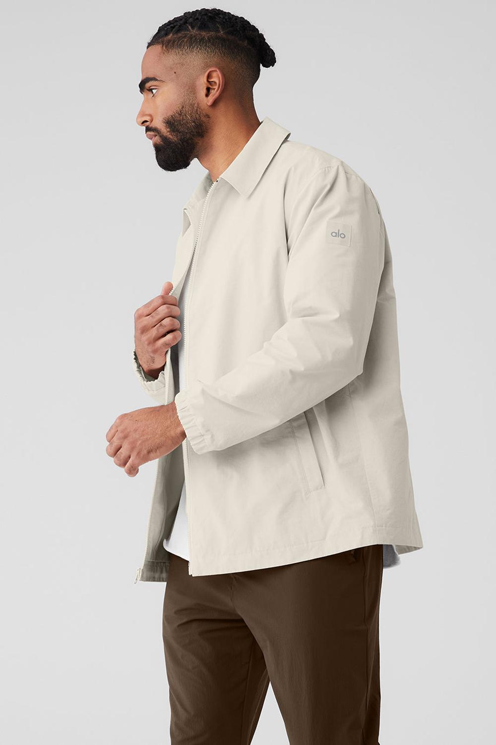 Alo Yoga Torrent Uomo Sovracamicia Bone | Italia  NVY-408291