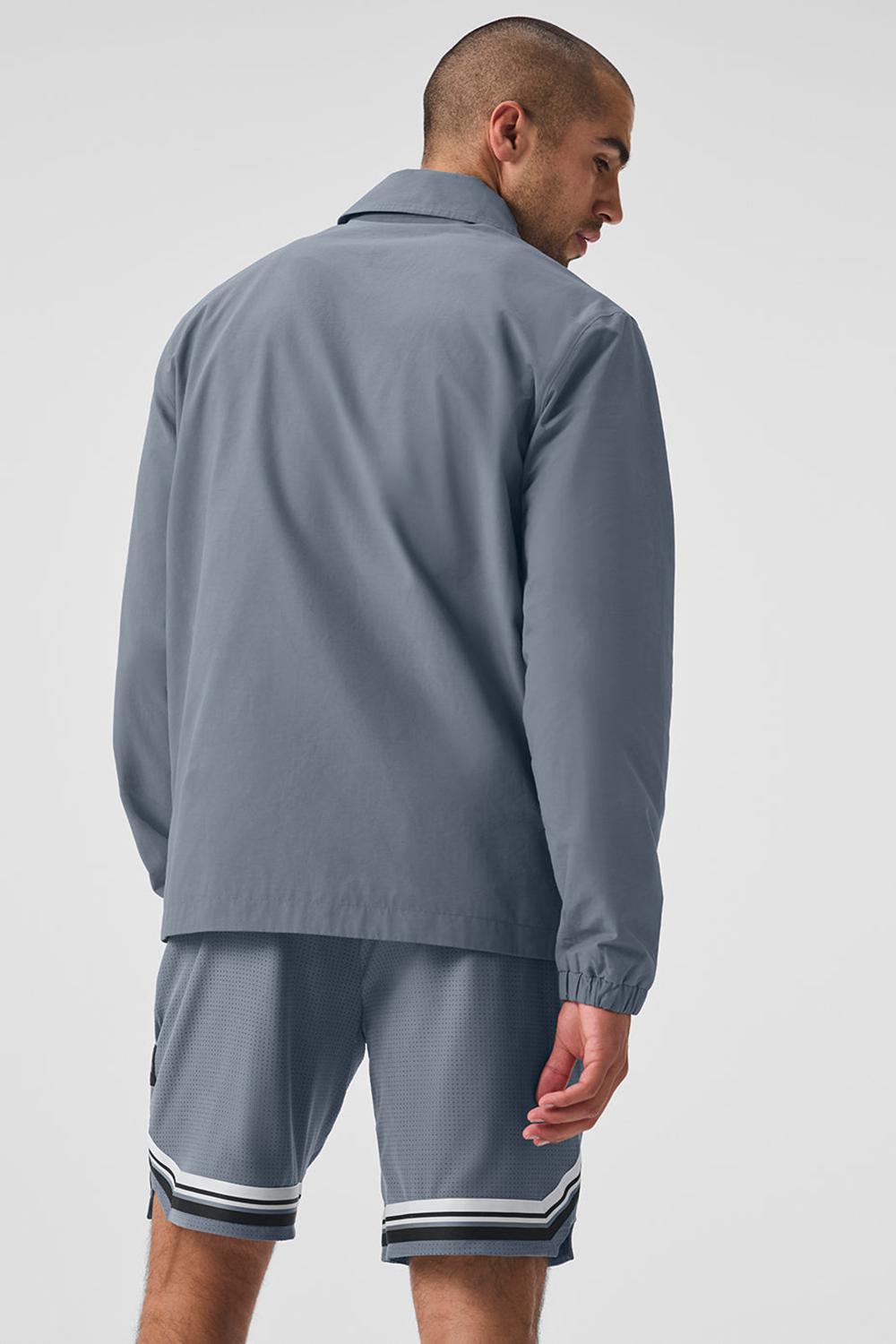 Alo Yoga Torrent Uomo Sovracamicia Grigie | Italia  KWM-650179