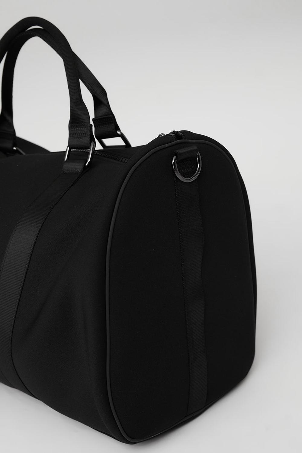 Alo Yoga Traverse Donna Duffle Bag Nere Argento | Italia  LHR-386502