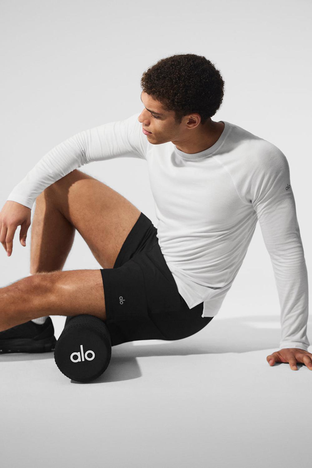 Alo Yoga Triumph Long Sleeve Uomo Tee Bianche | Italia  YLZ-297468