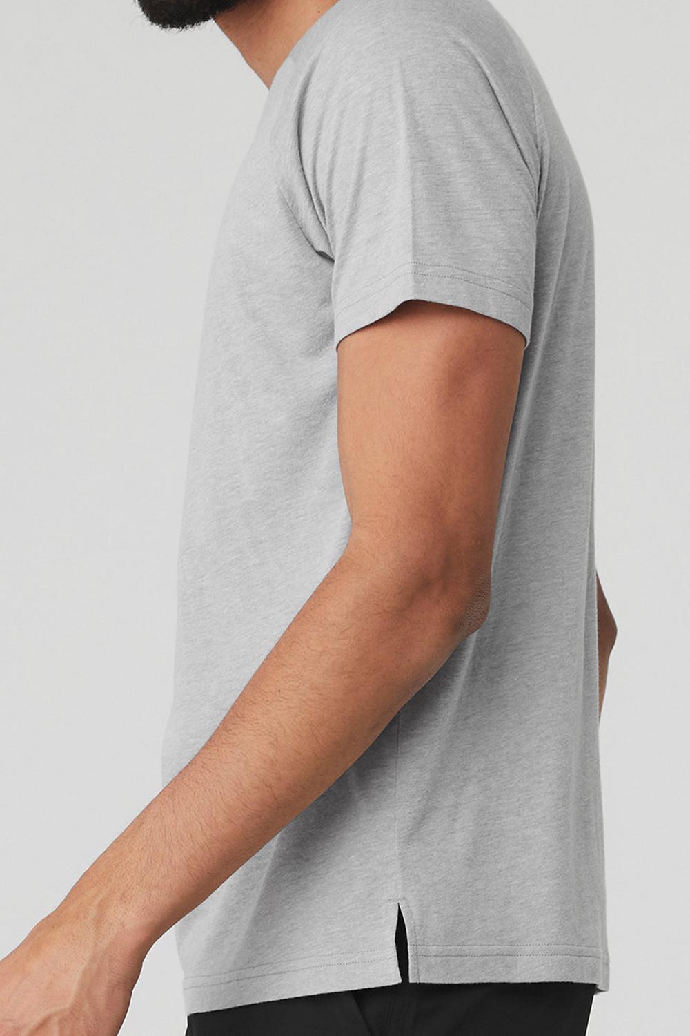 Alo Yoga Triumph Raglan Uomo Tee Grigie | Italia  HVQ-213047